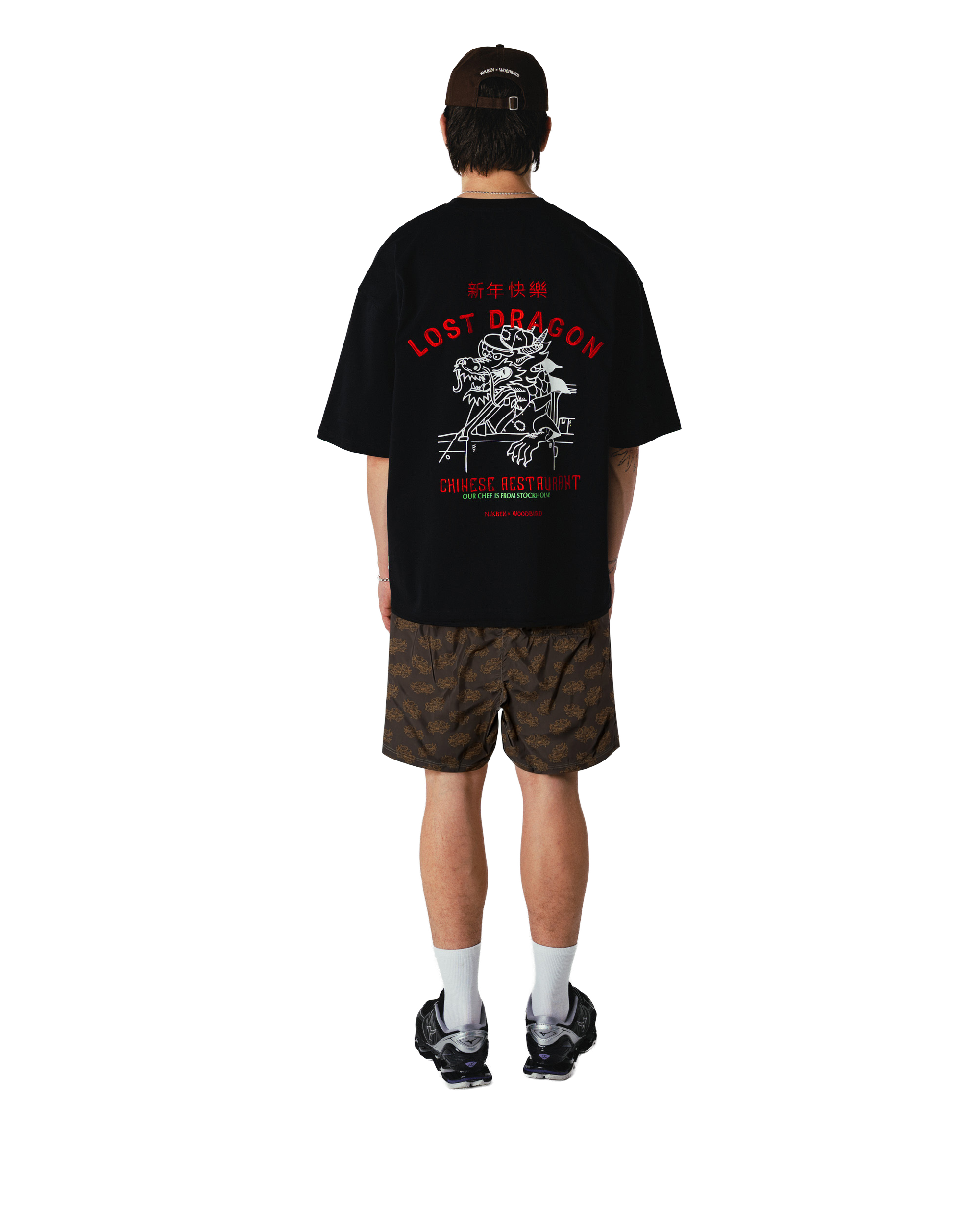 Woodbird WBDelivery Tee NIKBEN T-Shirts Black