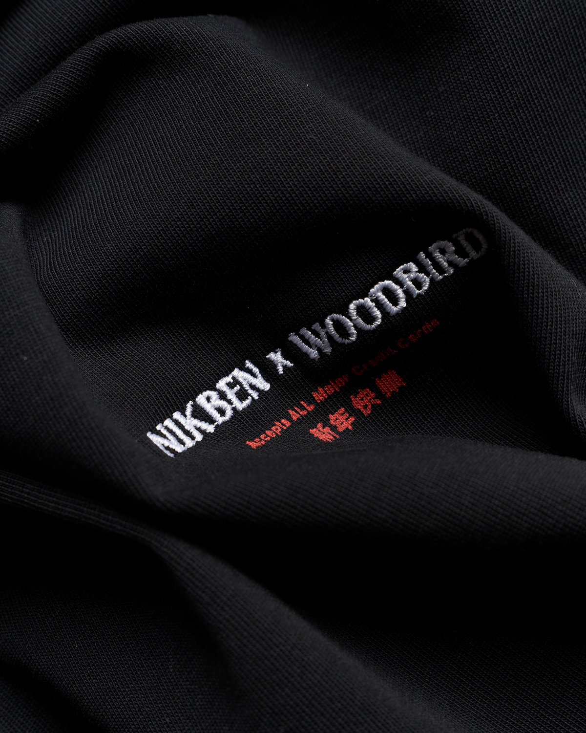 Woodbird WBDelivery Tee NIKBEN T-Shirts Black