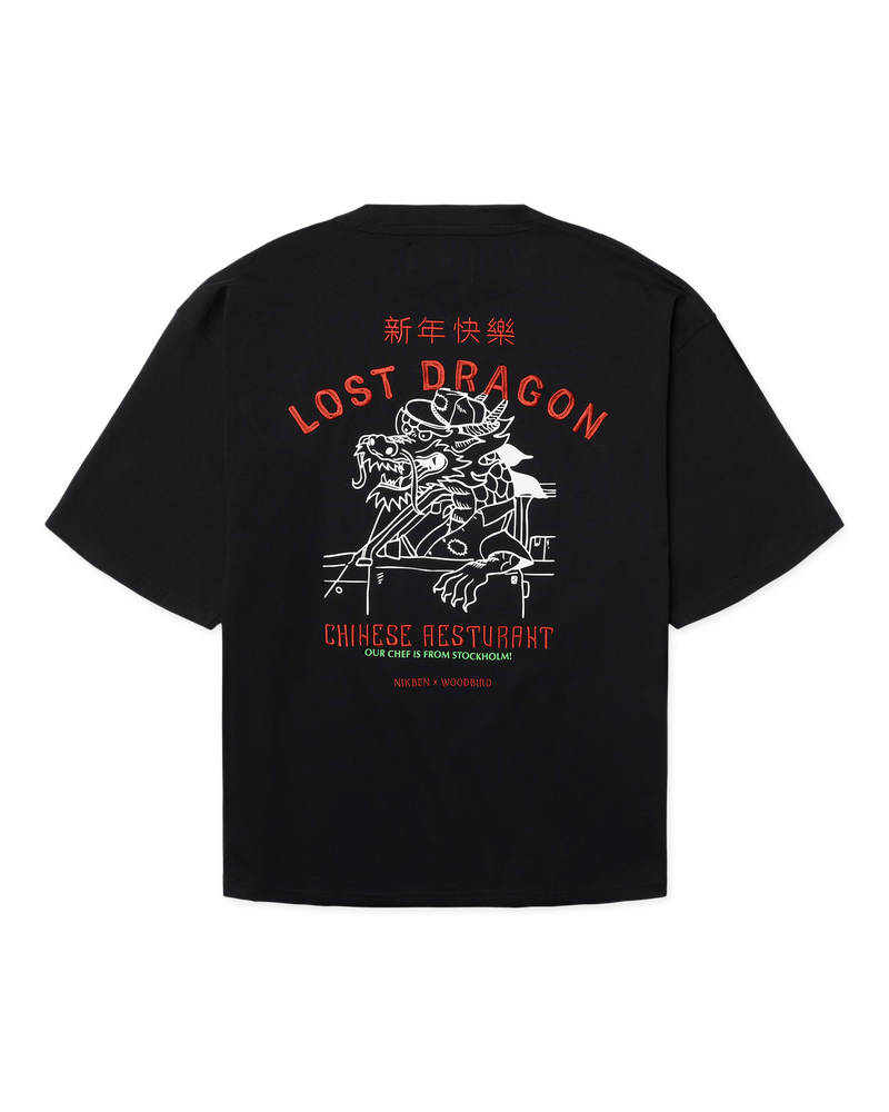 Woodbird WBDelivery Tee NIKBEN T-Shirts Black