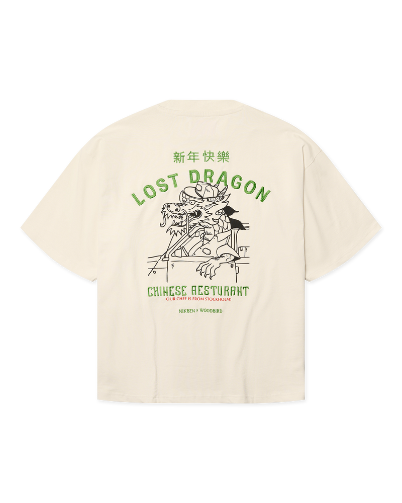 Woodbird WBDelivery Tee NIKBEN T-Shirts Off White