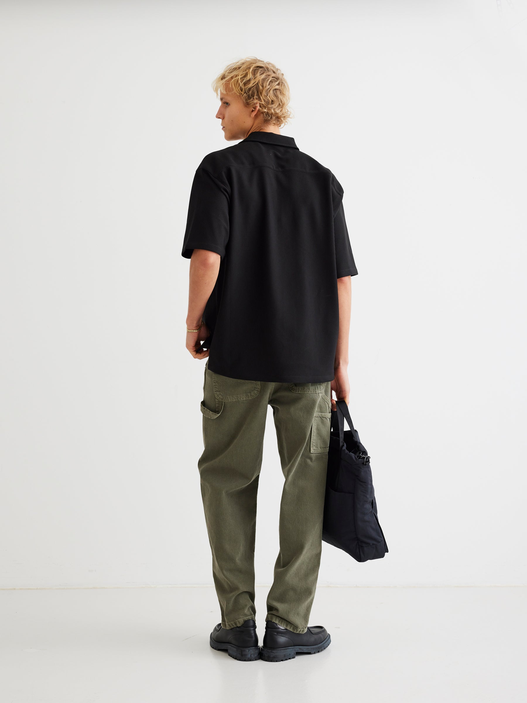 Woodbird WBDizzon Carpenter Pants Dust Green