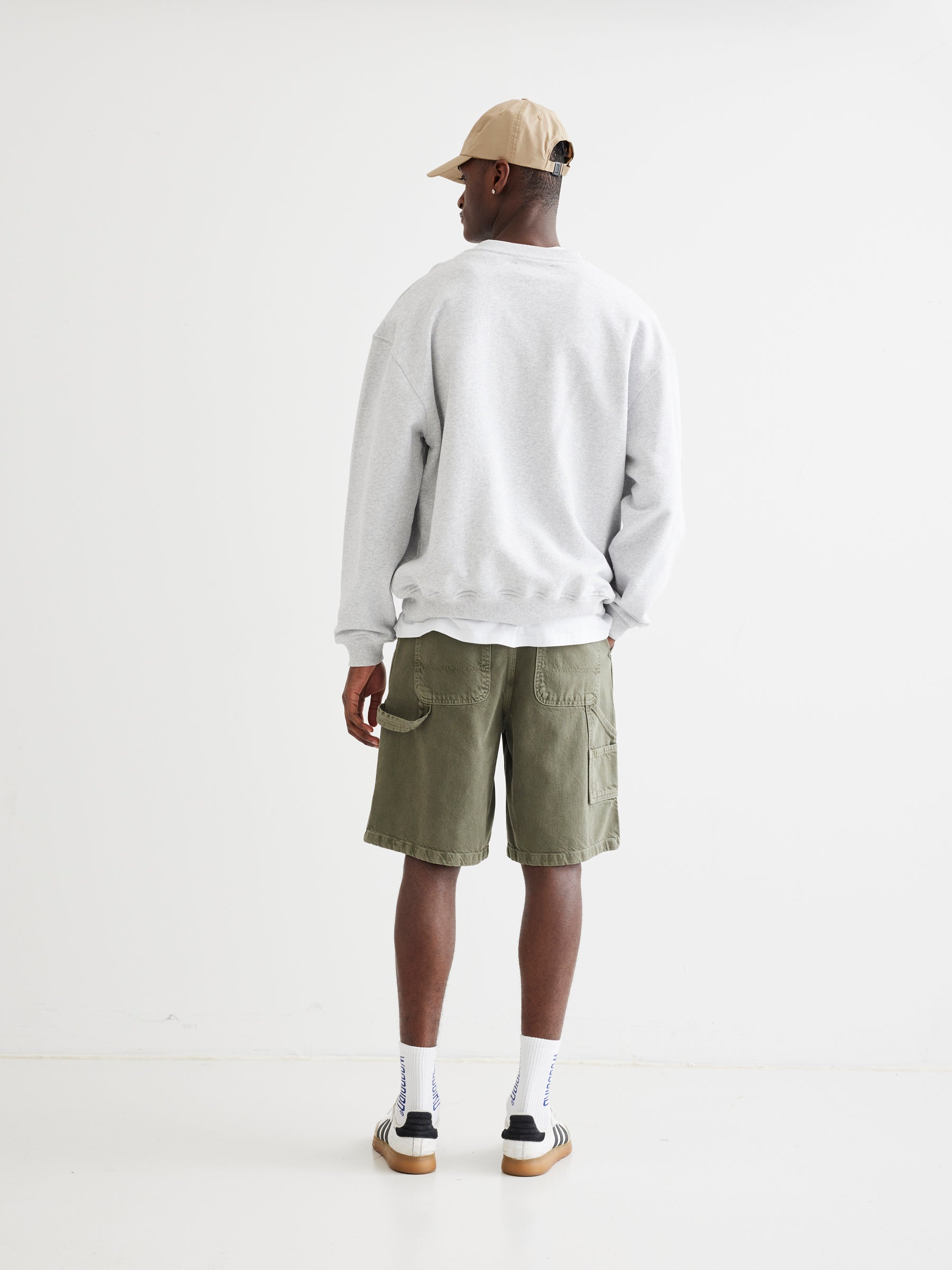 Woodbird WBDizzon Carpenter Shorts Shorts Dust Green