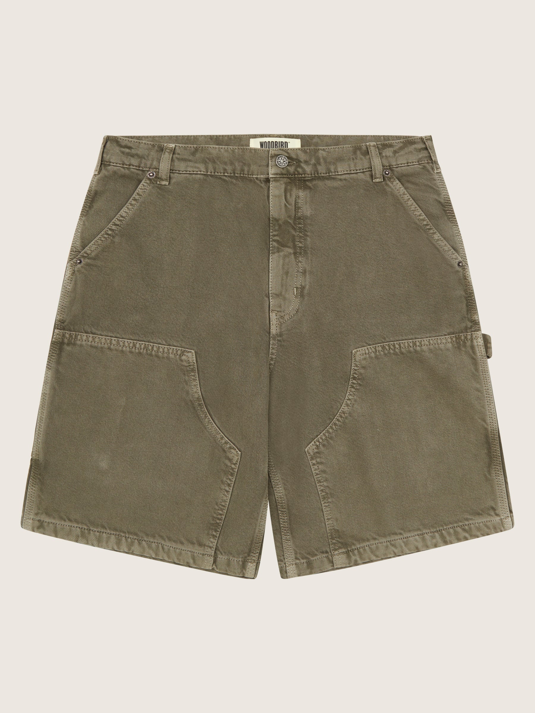 Woodbird WBDizzon Carpenter Shorts Shorts Dust Green