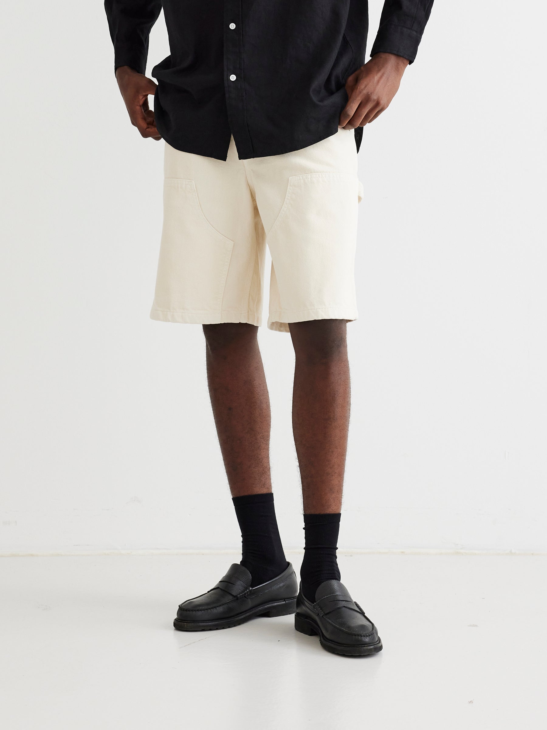 Woodbird WBDizzon Carpenter Shorts Shorts Off White