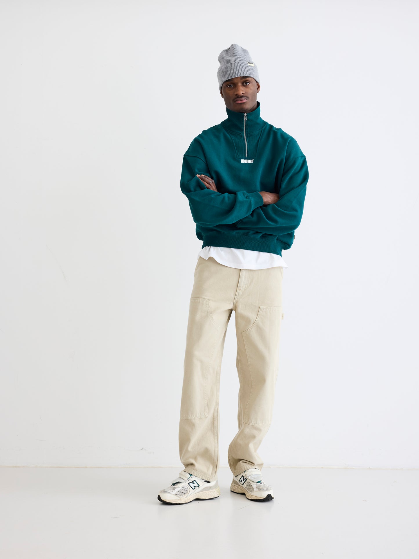 Woodbird WBDizzon Worker Pants Pants Stone