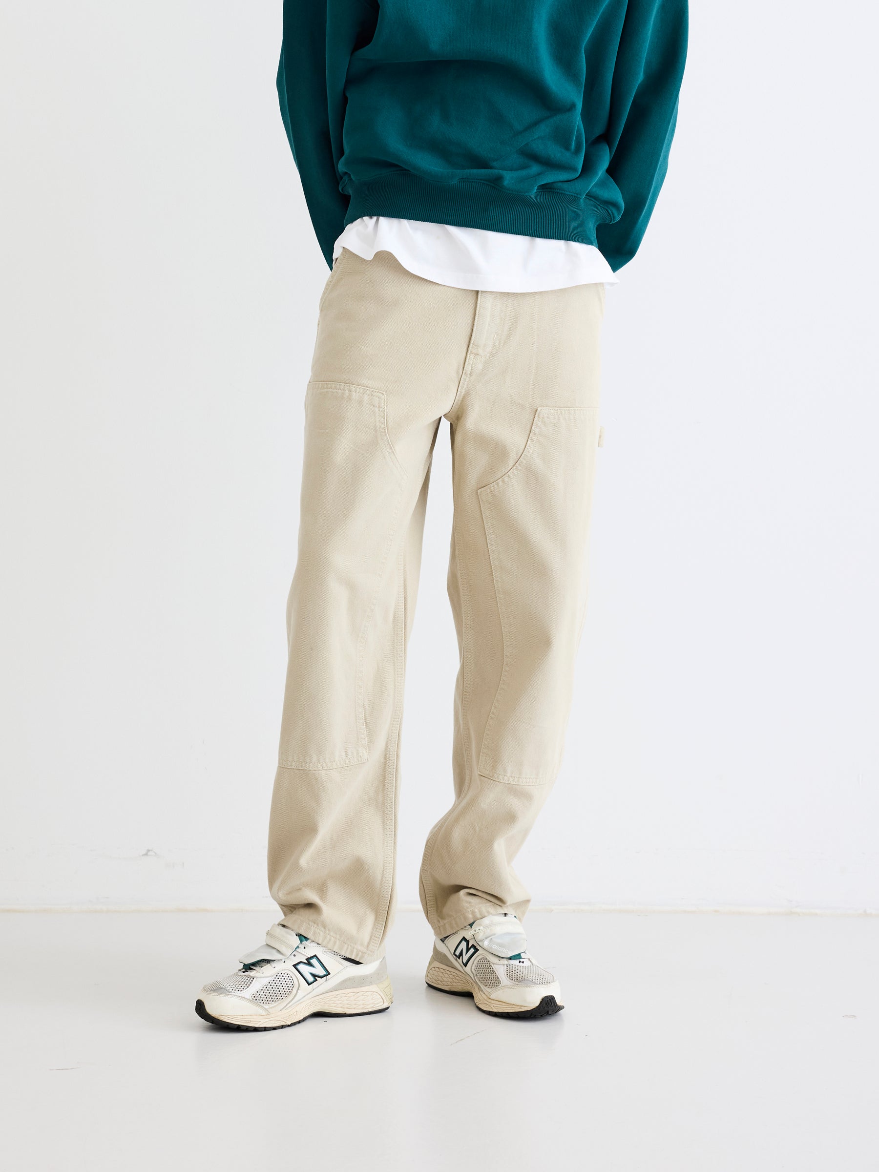 Woodbird WBDizzon Worker Pants Pants Stone