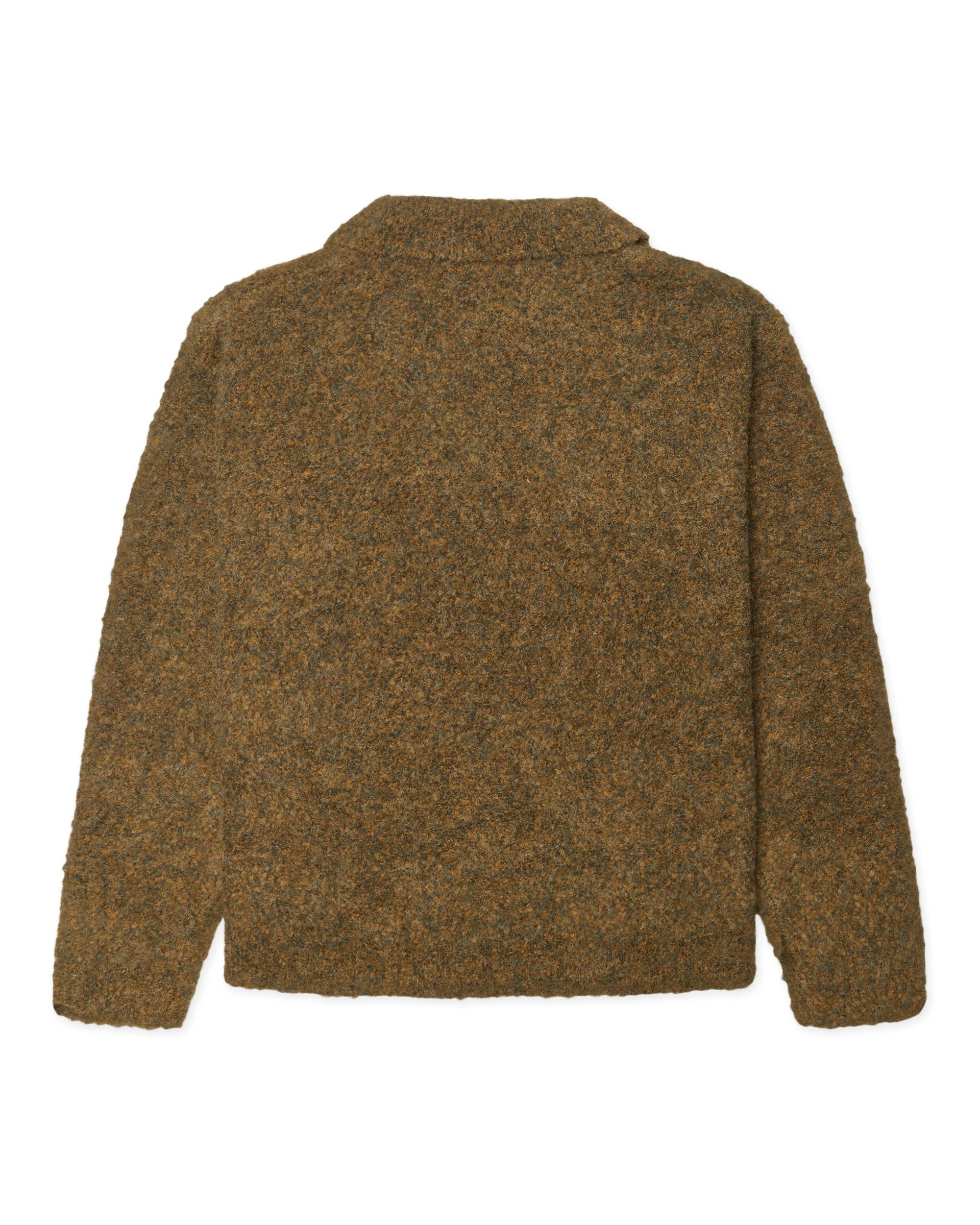 Woodbird WBDom Loop Polo Knits Dark Olive