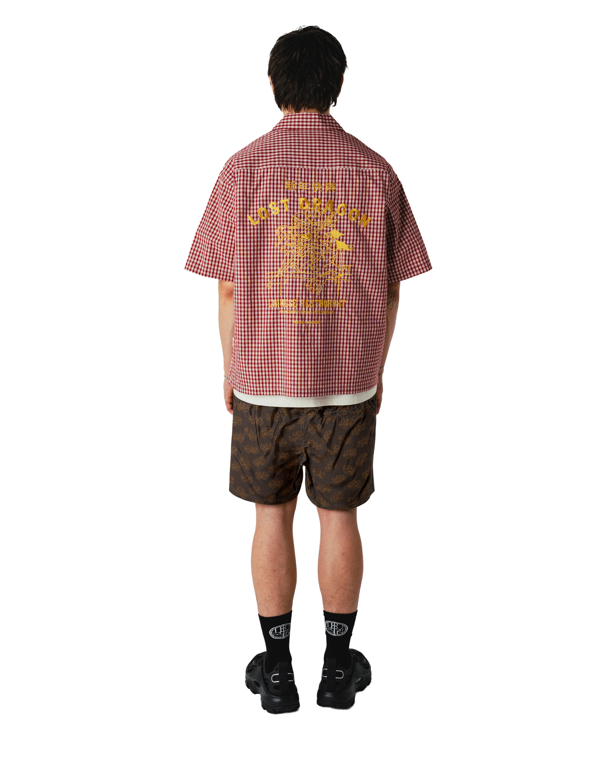 Woodbird WBDragon Shirt NIKBEN Shirts Red-White