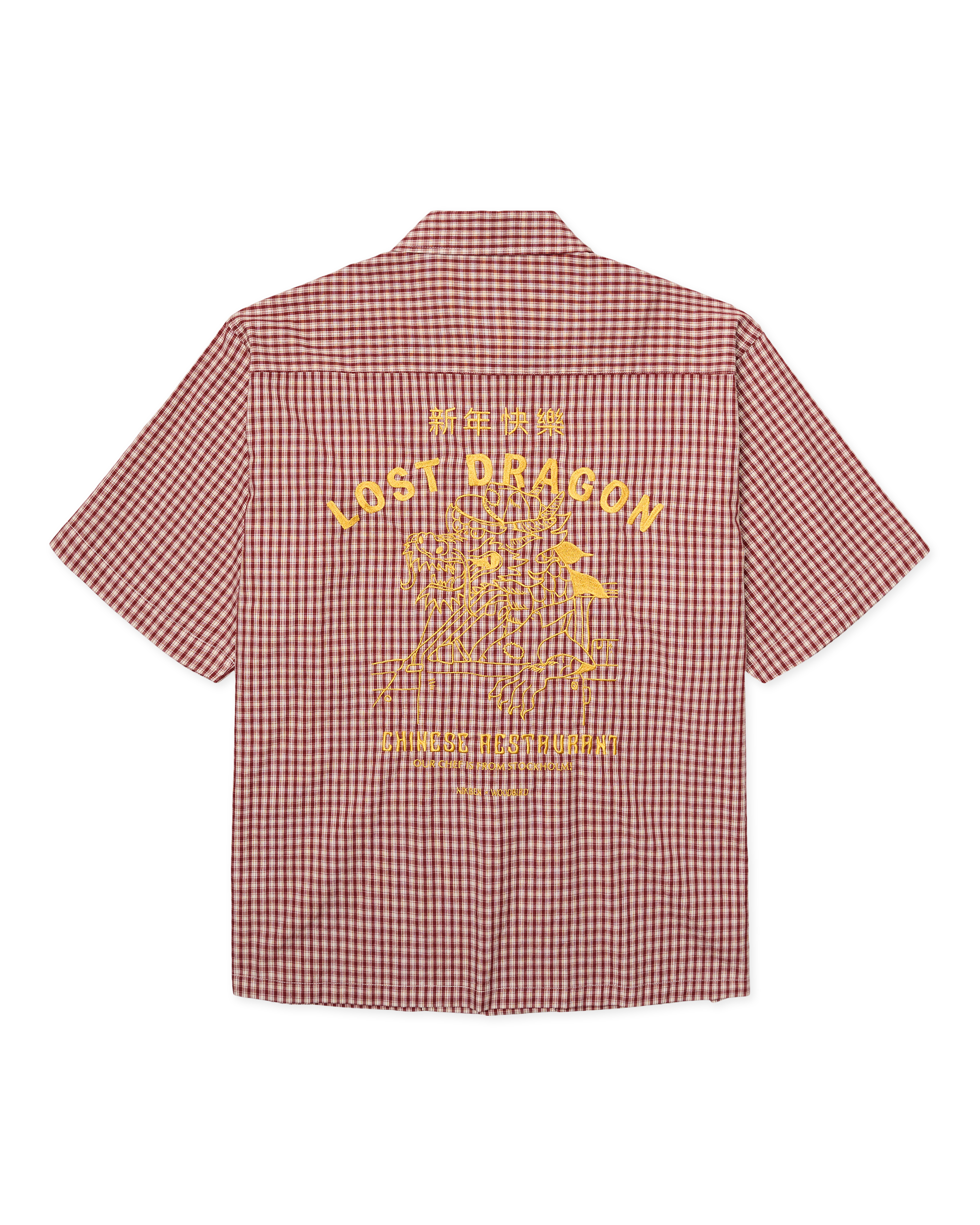 Woodbird WBDragon Shirt NIKBEN Shirts Red-White