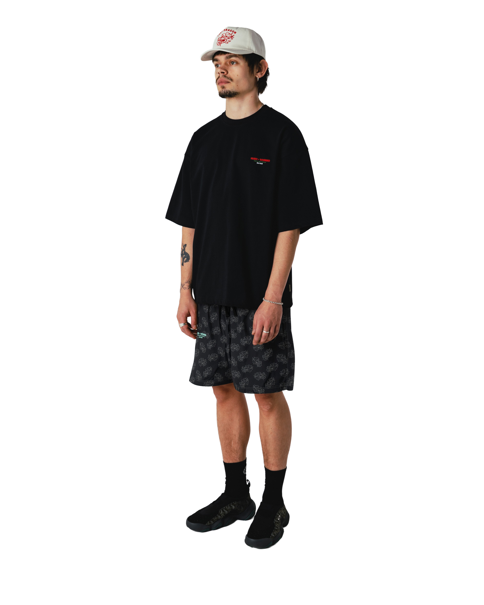 Woodbird WBDragon Tee NIKBEN T-Shirts Black