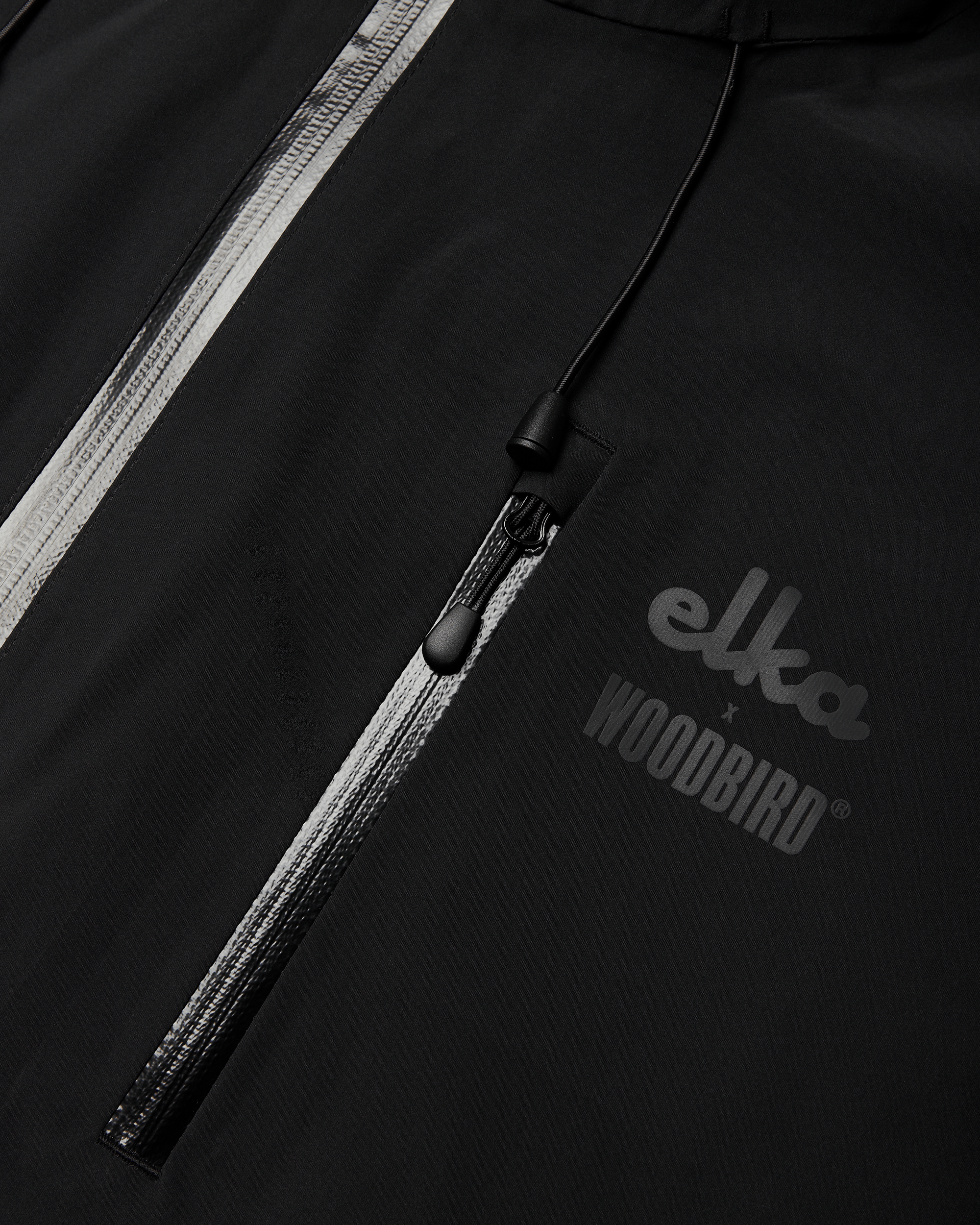 Woodbird WBDune Shell Jacket Outerwear Black