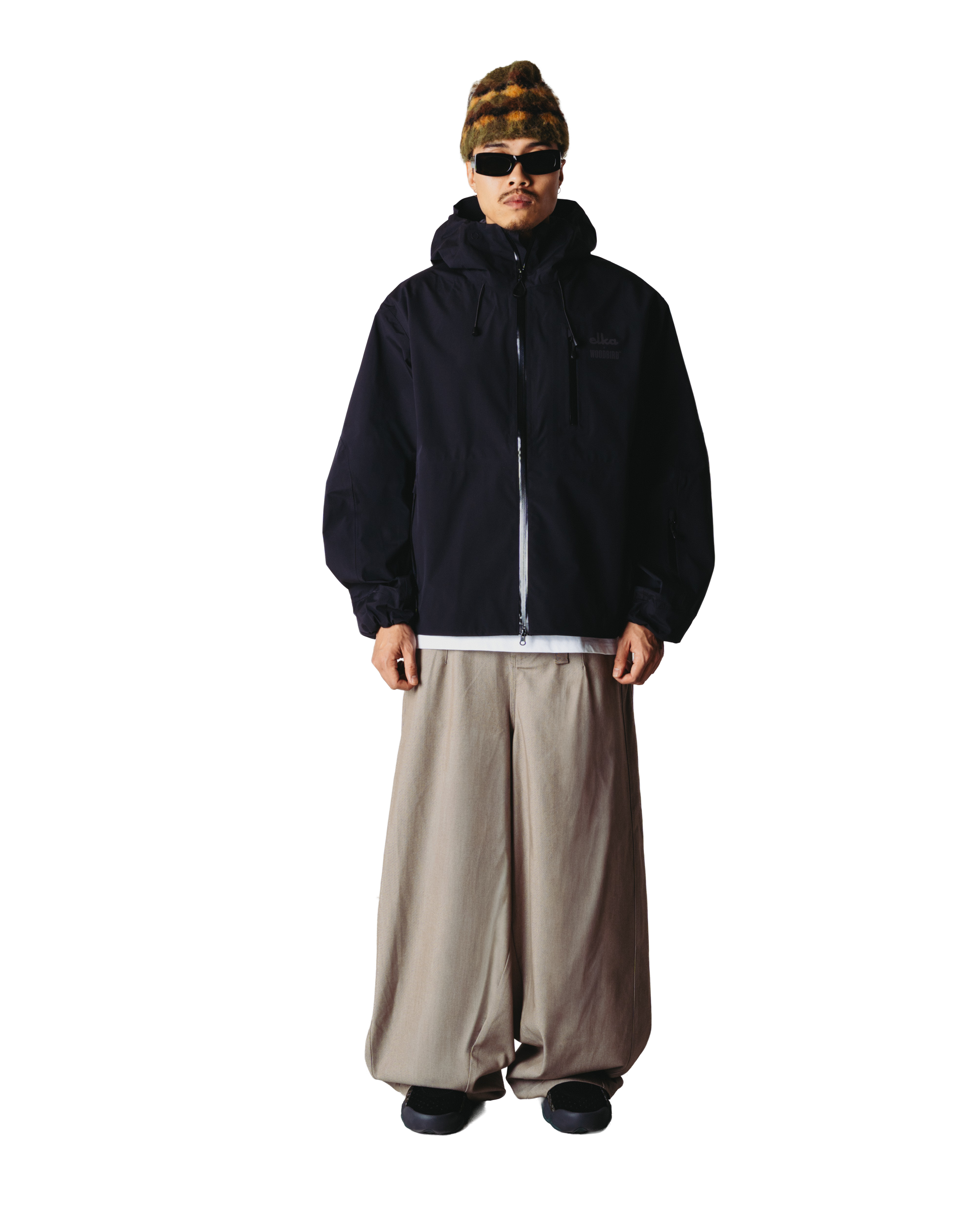 Woodbird WBDune Shell Jacket Outerwear Black