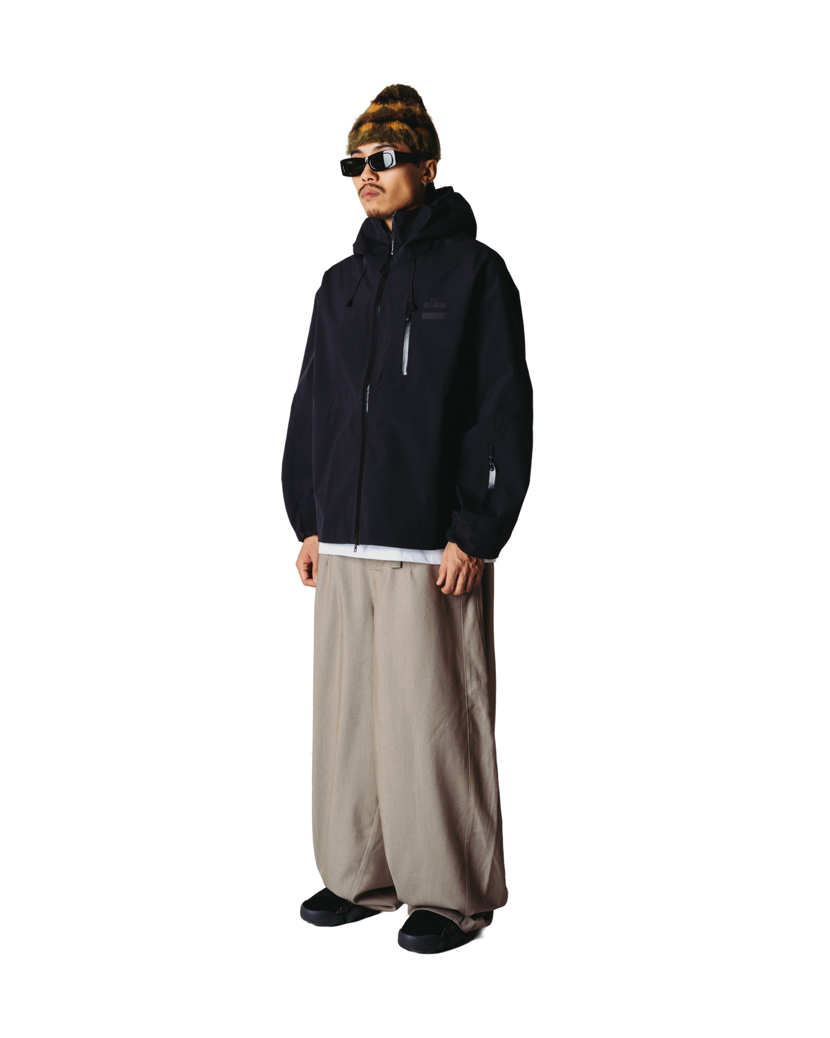 Woodbird WBDune Shell Jacket Outerwear Black