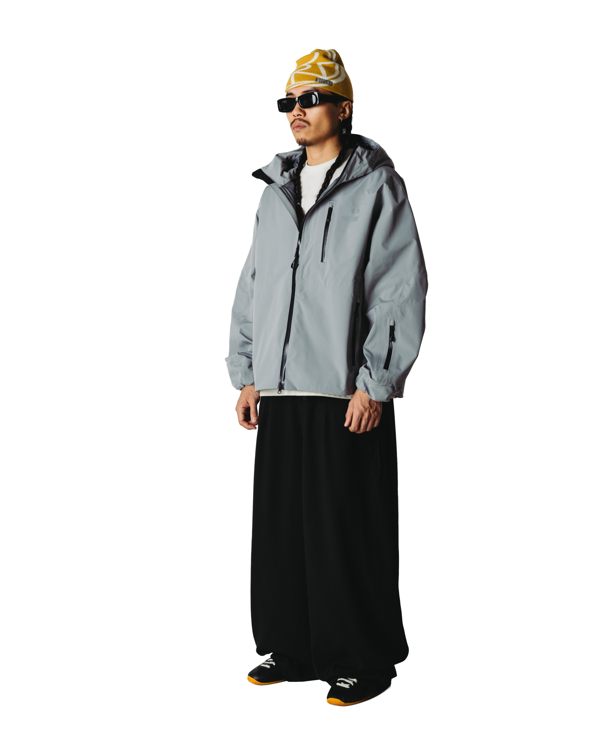 Woodbird WBDune Shell Jacket Outerwear Grey