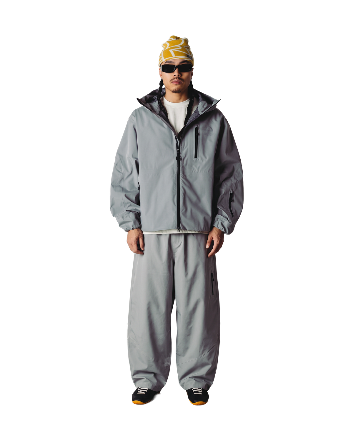 Woodbird WBDune Shell Pants Pants Grey