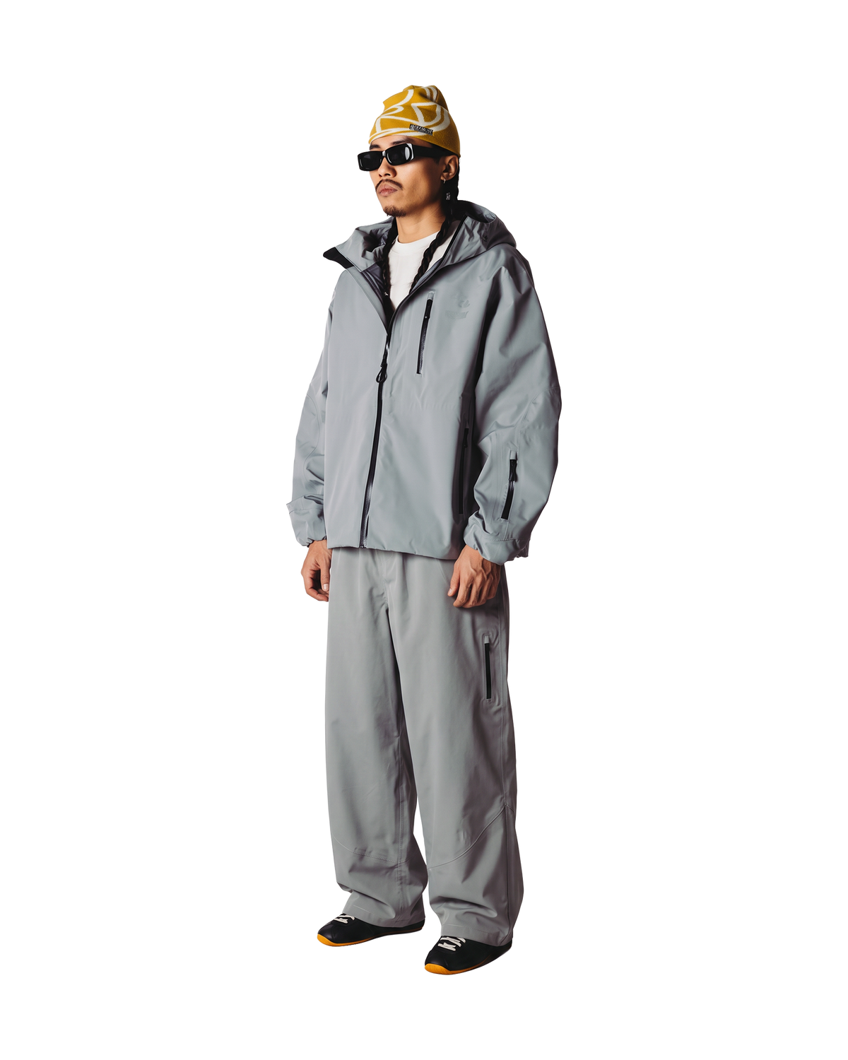 Woodbird WBDune Shell Pants Pants Grey