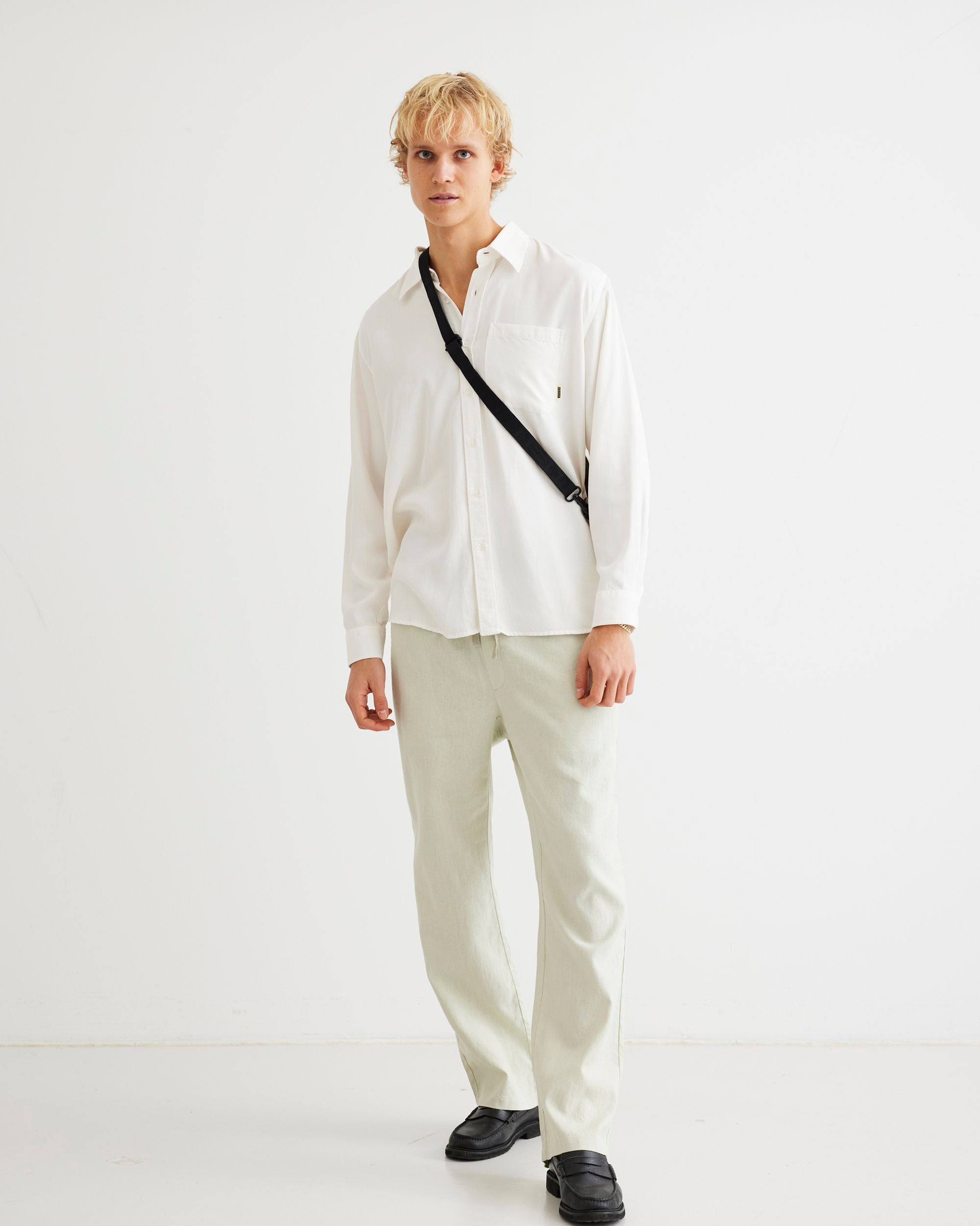 WBEik Linen Pant - Mint Green – Woodbird