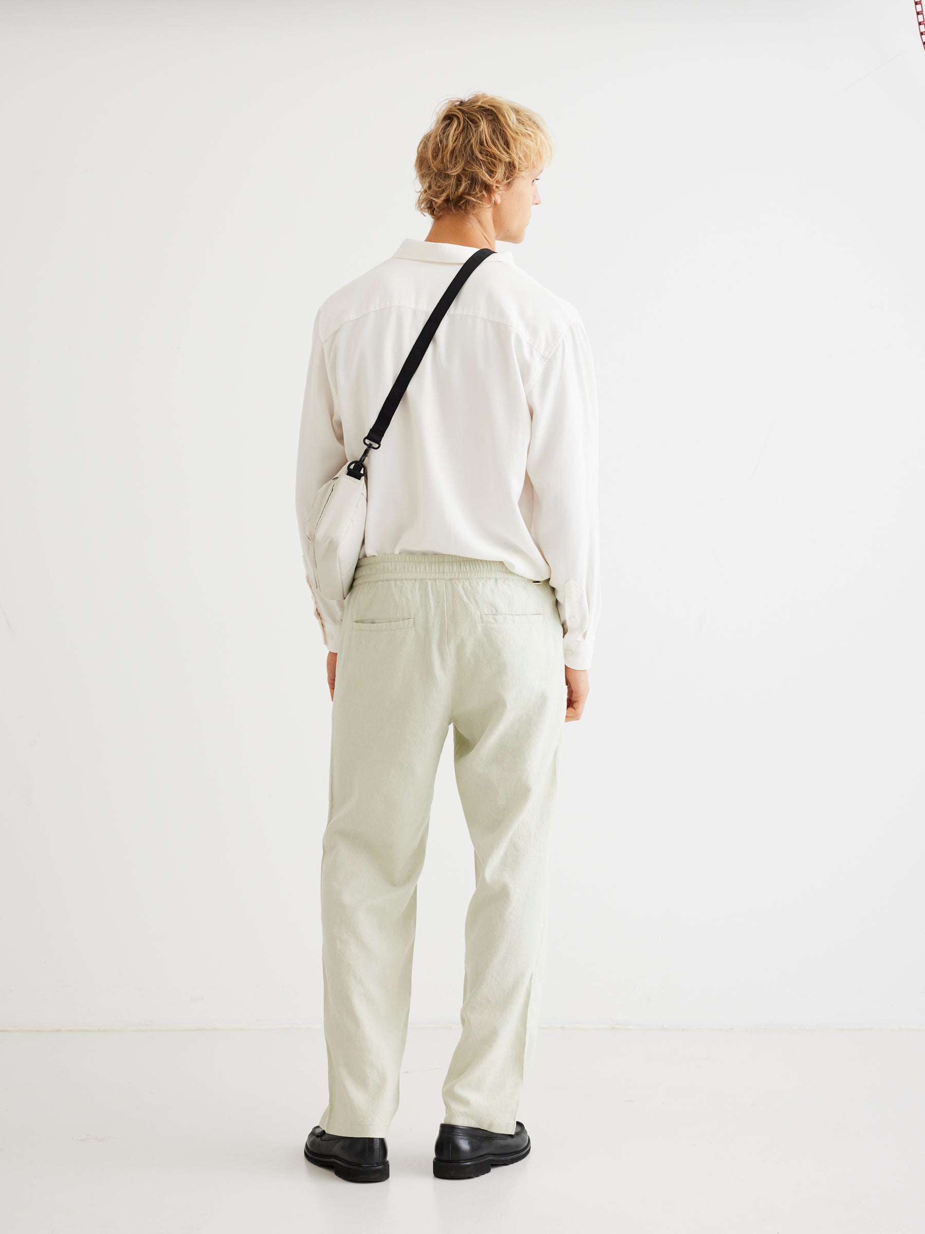 Woodbird WBEik Linen Pant Pants Mint Green