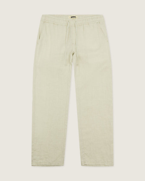 【DEARMINE】Code Pintuck Linen Pants Pintuck Straight-Leg Pants - Our Second Nature