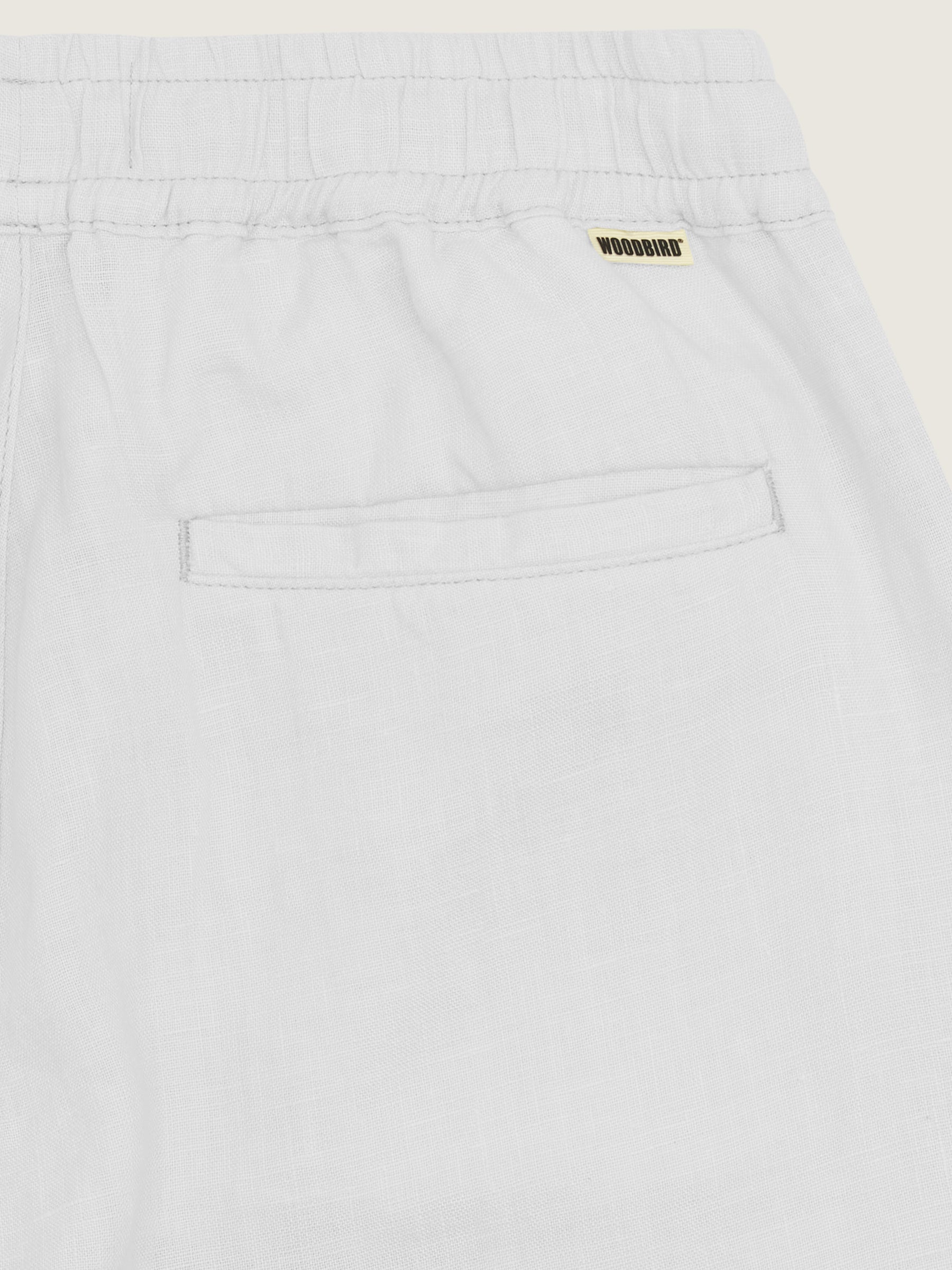 Woodbird WBEik Linen Pant Pants Off White