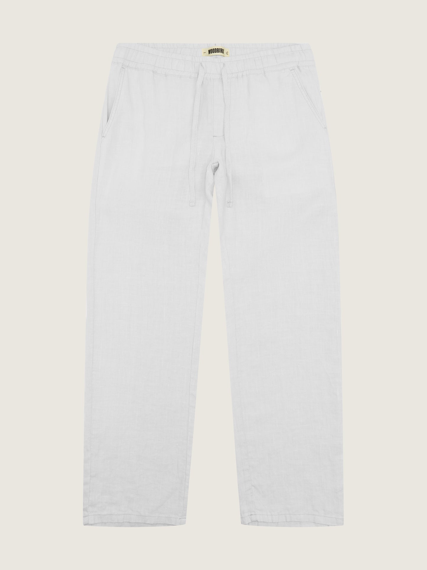 Woodbird WBEik Linen Pant Pants Off White