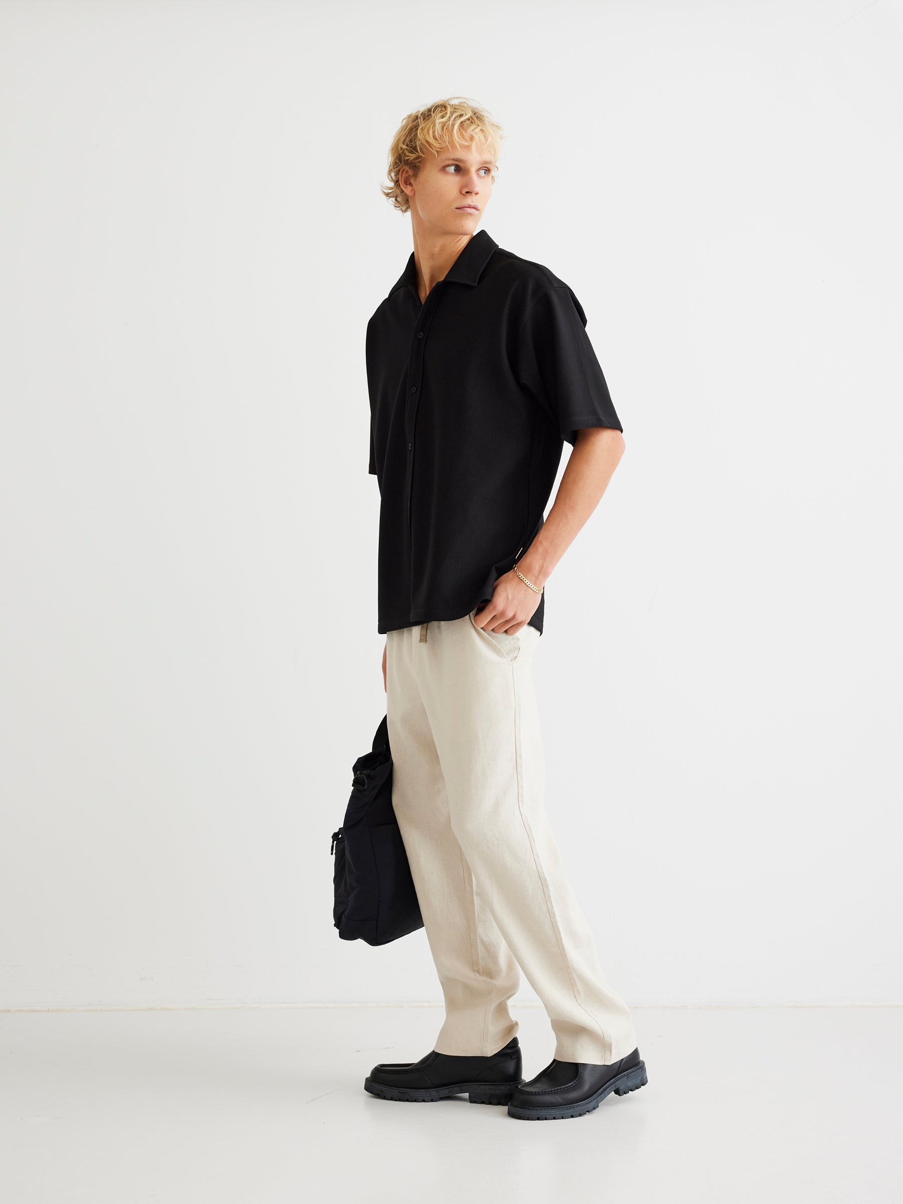 Woodbird WBEik Linen Pant Pants Sand