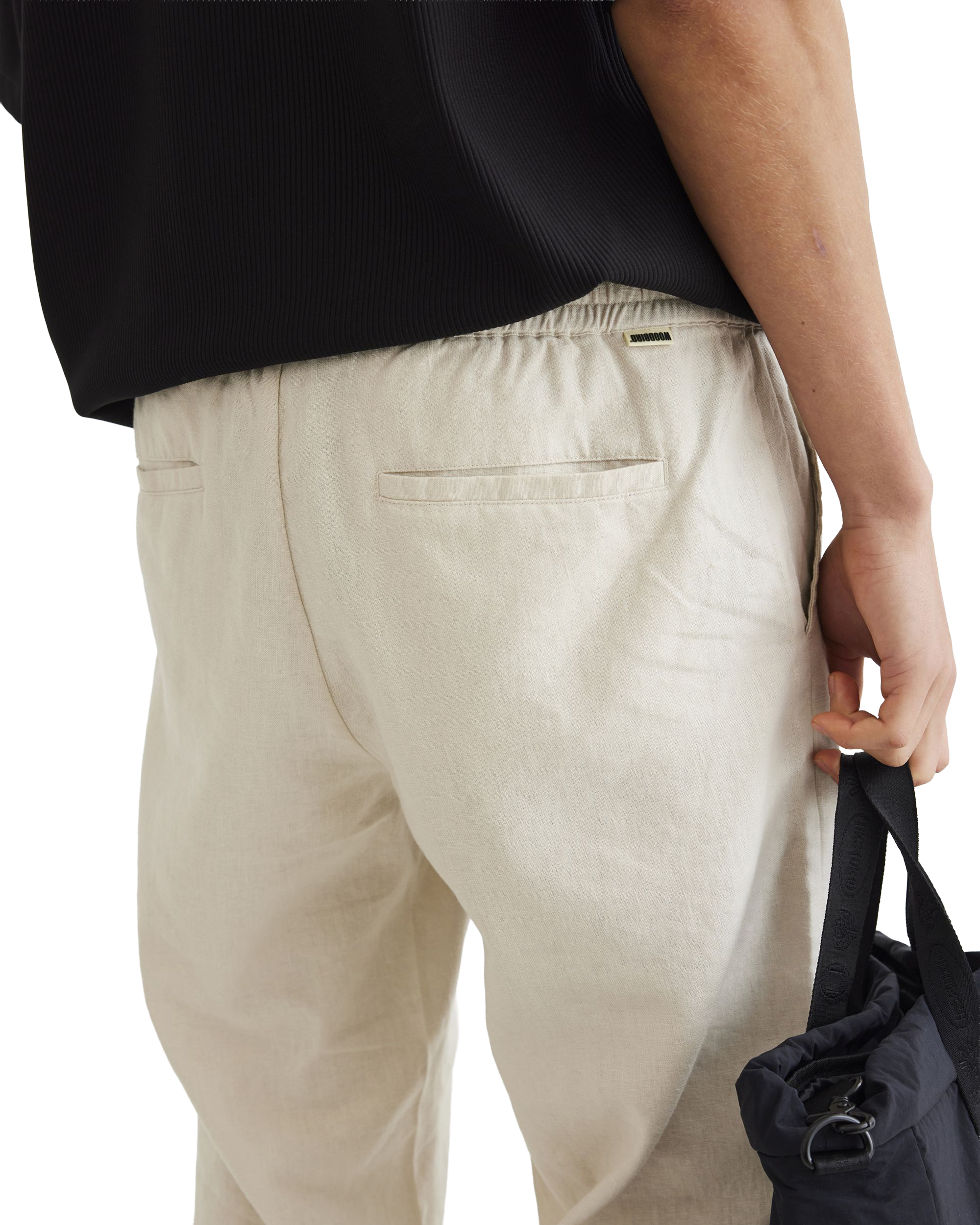 Woodbird WBEik Linen Pant Pants Sand