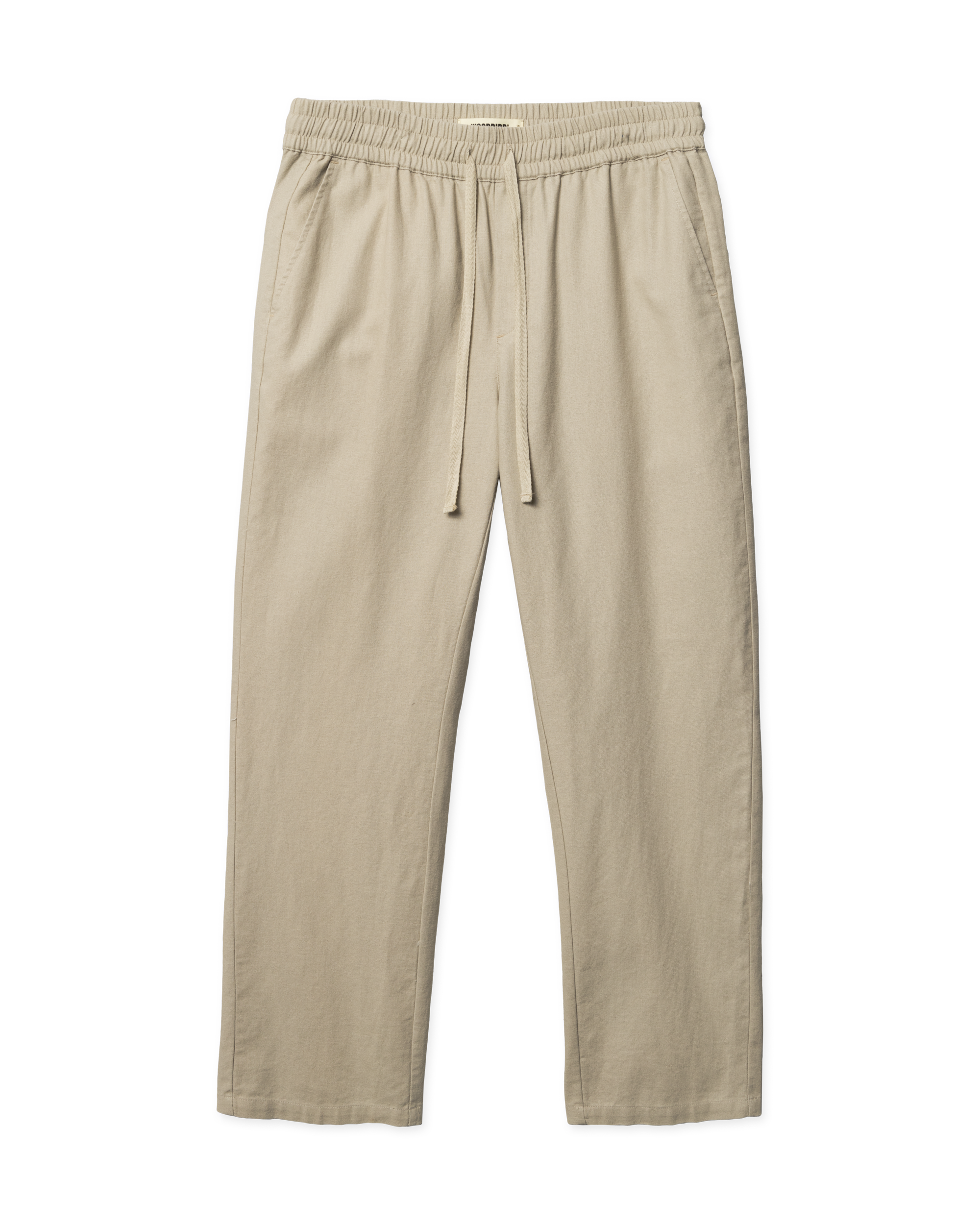 Woodbird WBEik Linen Pant Pants Stone