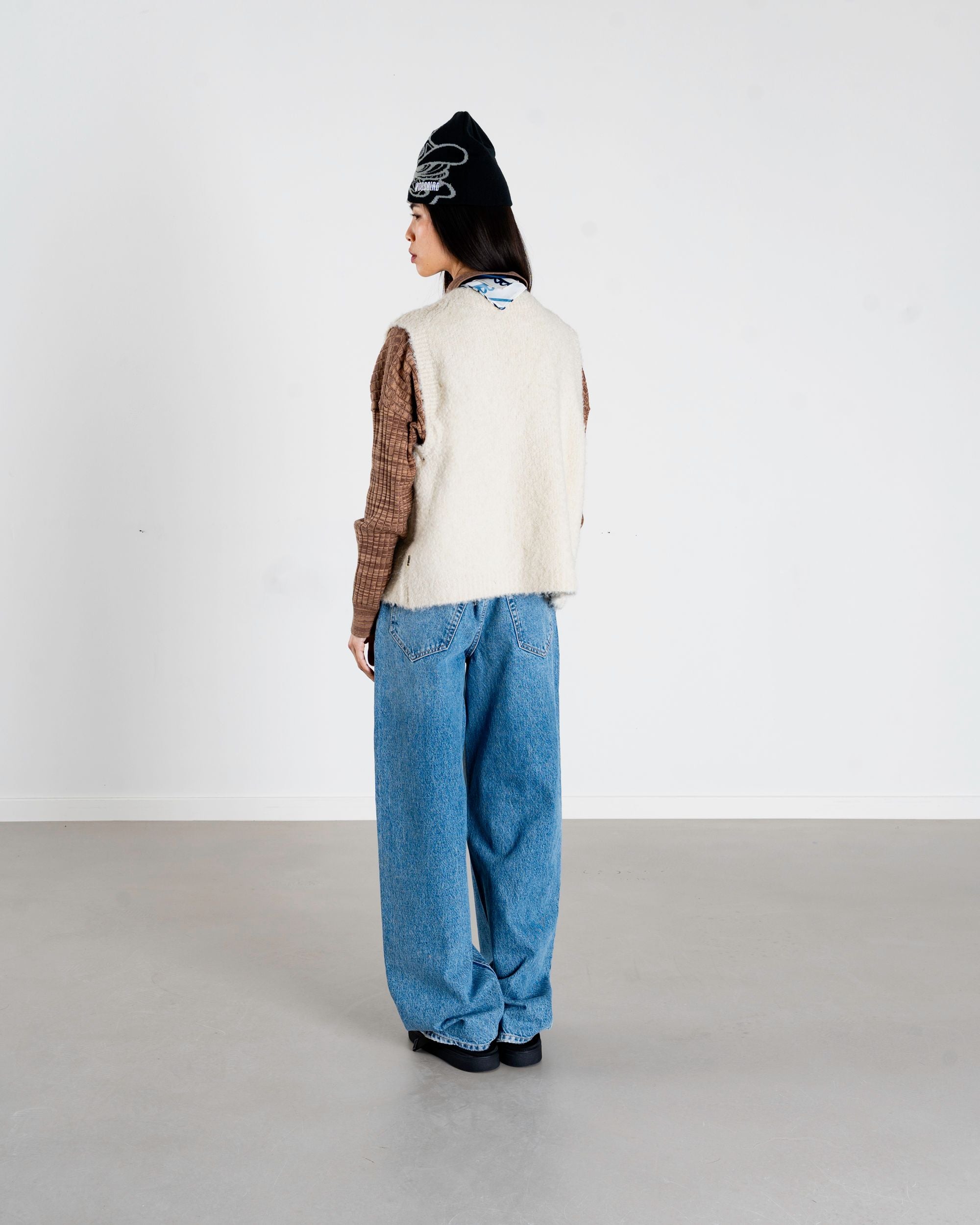 Woodbird Female WBEva Teddy Vest Knits Off White