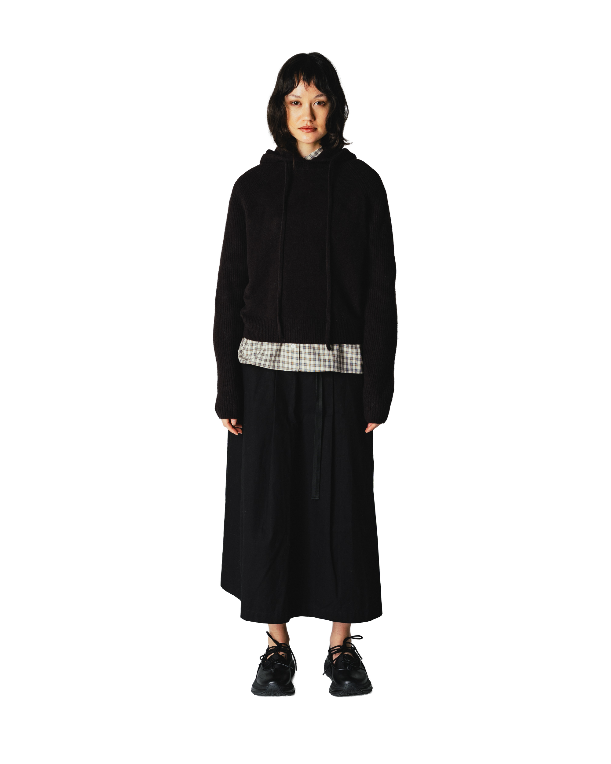 Woodbird Female WBEve Knit Hoodie Knits Brown