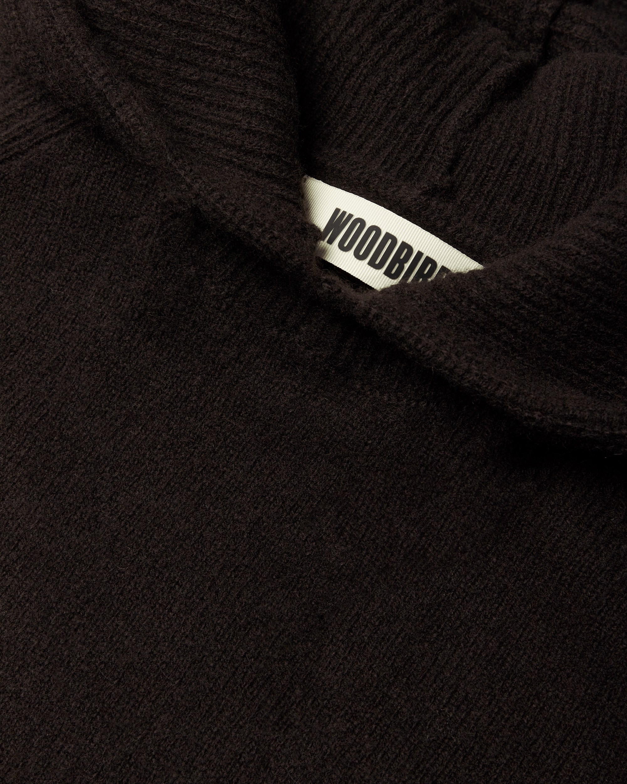 Woodbird Female WBEve Knit Hoodie Knits Brown
