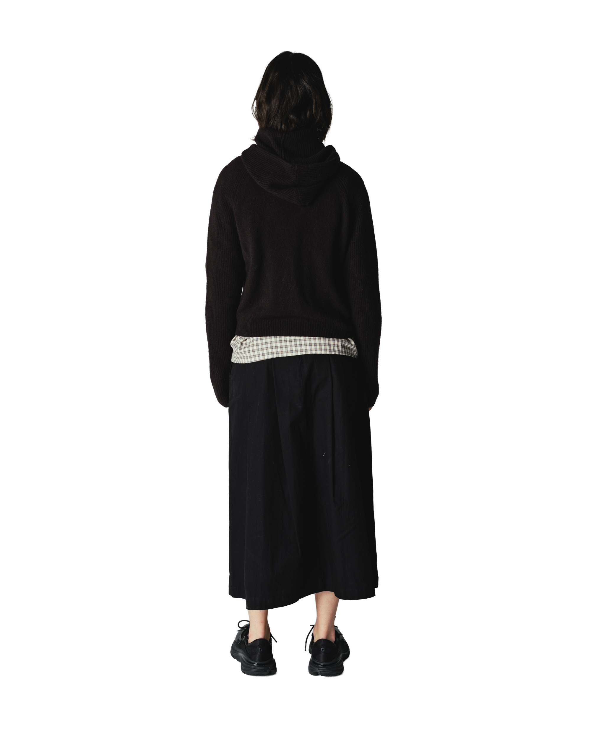 Woodbird Female WBEve Knit Hoodie Knits Brown