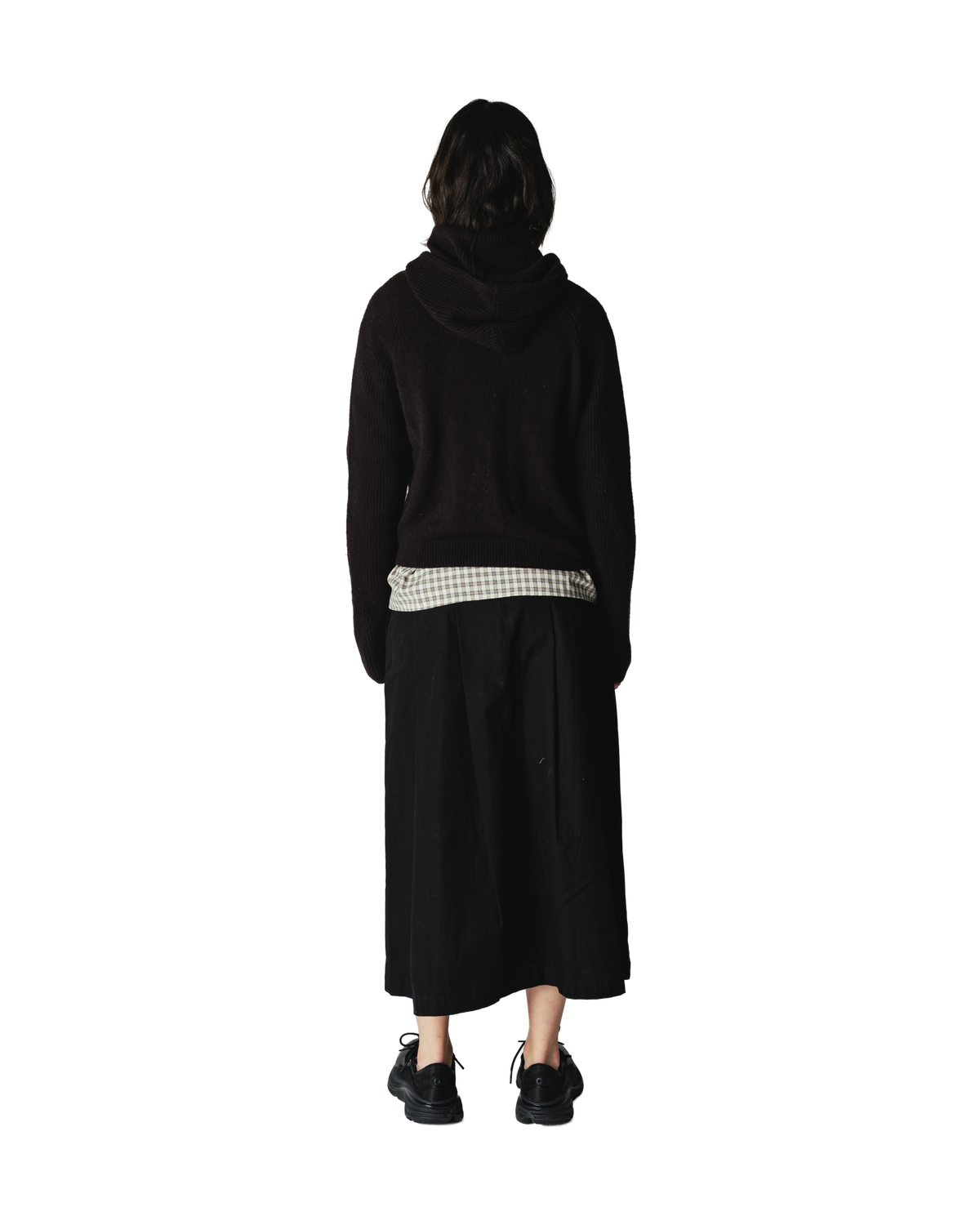 Woodbird Female WBEve Knit Hoodie Knits Brown