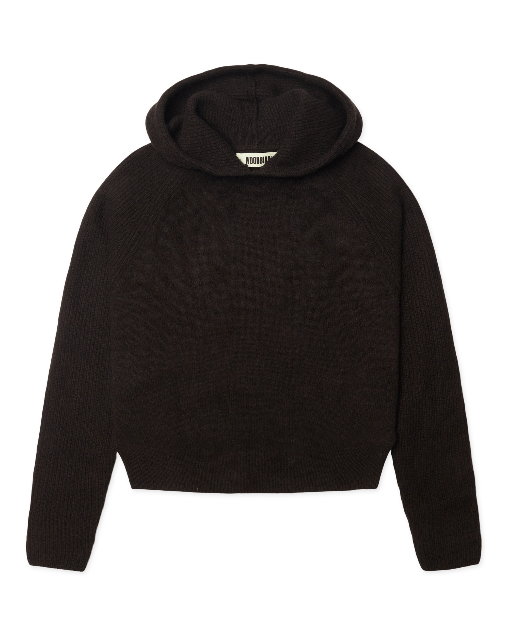 Woodbird Female WBEve Knit Hoodie Knits Brown