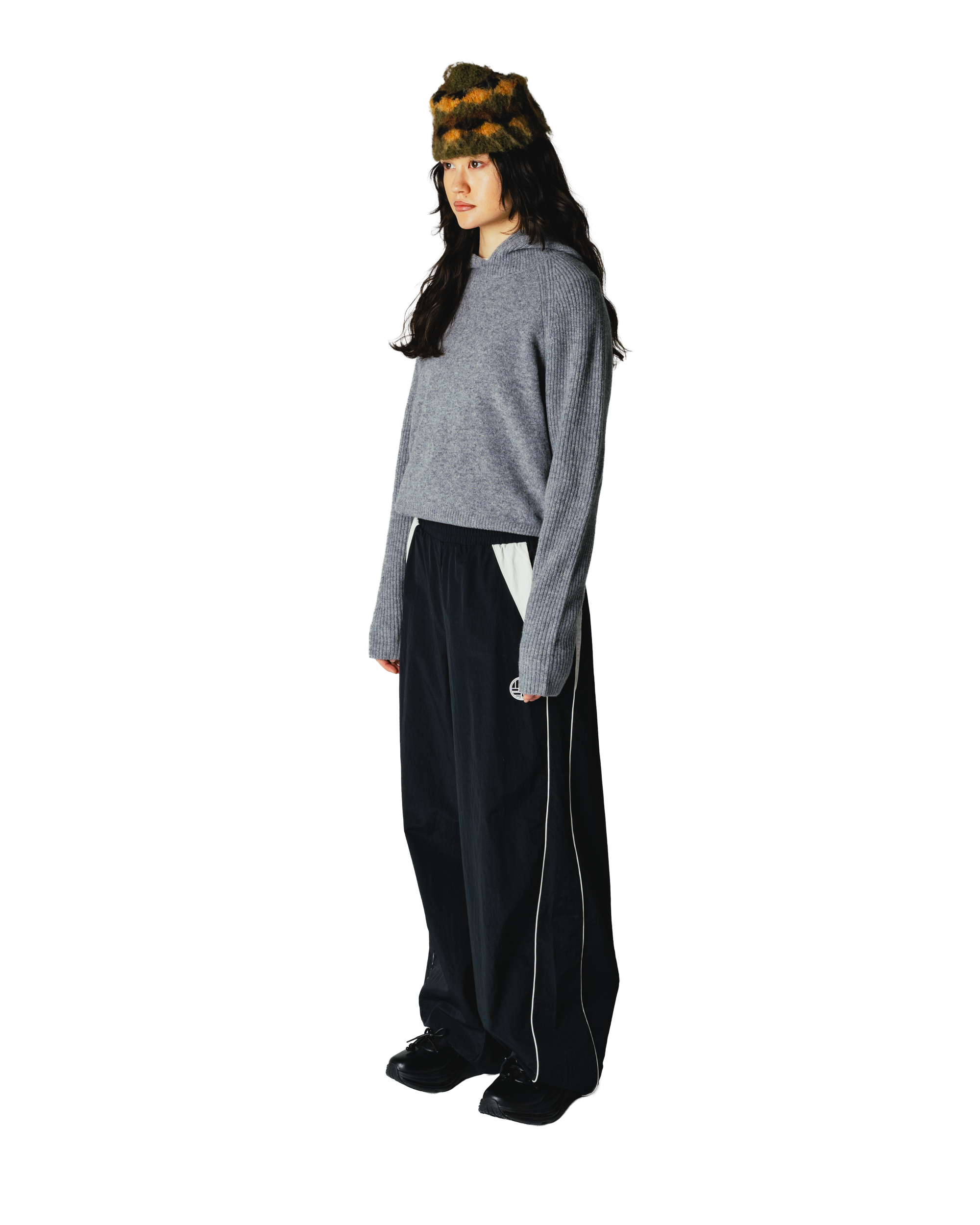 Woodbird Female WBEve Knit Hoodie Knits Grey
