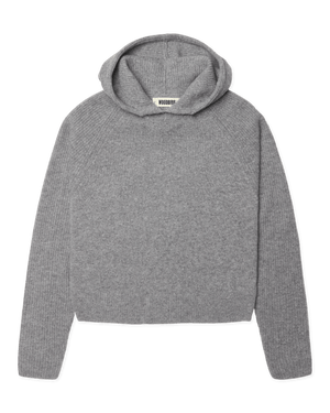 Woodbird Female WBEve Knit Hoodie Knits Grey
