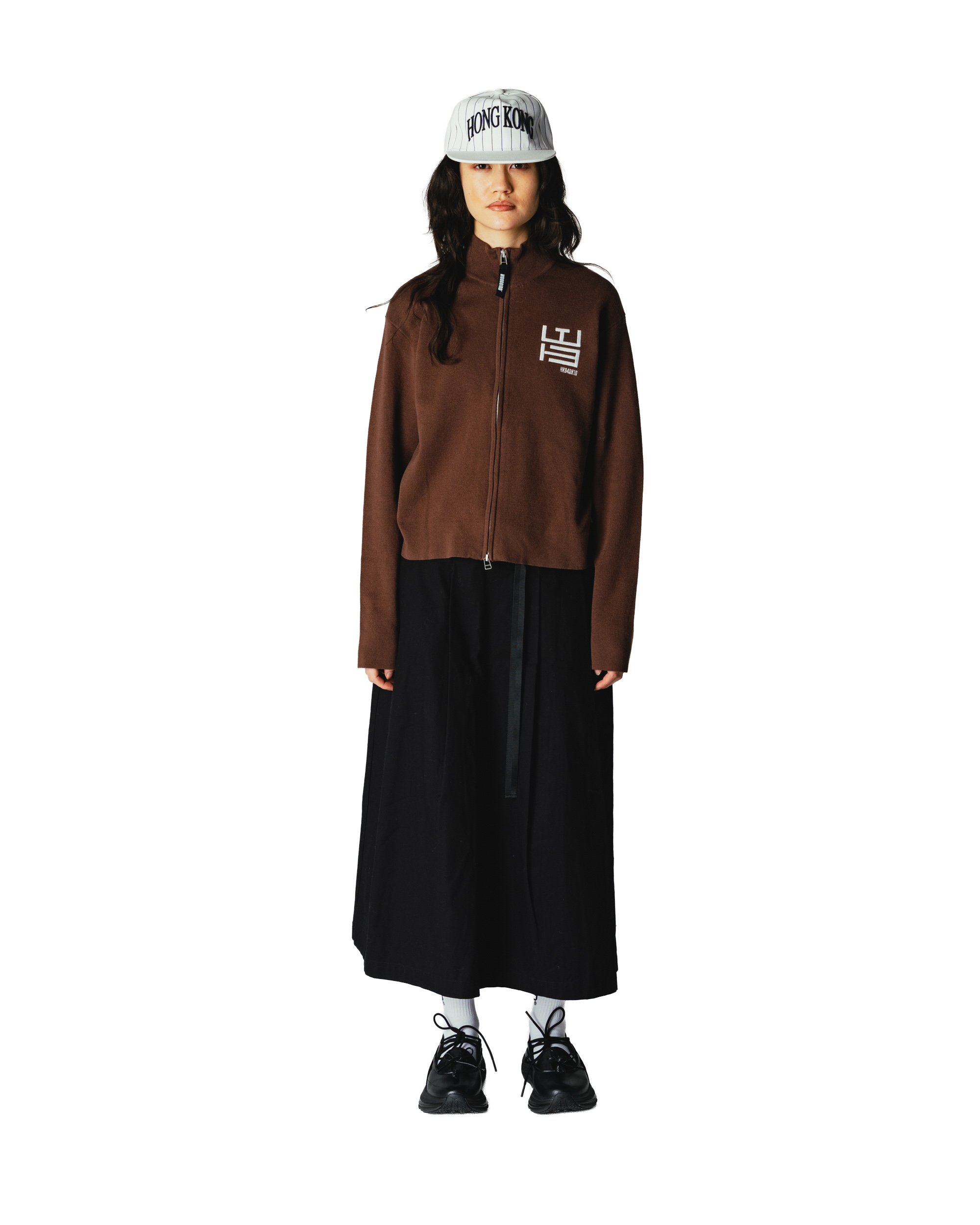 Woodbird Female WBFang Full Zip Cardigan Knits Brown