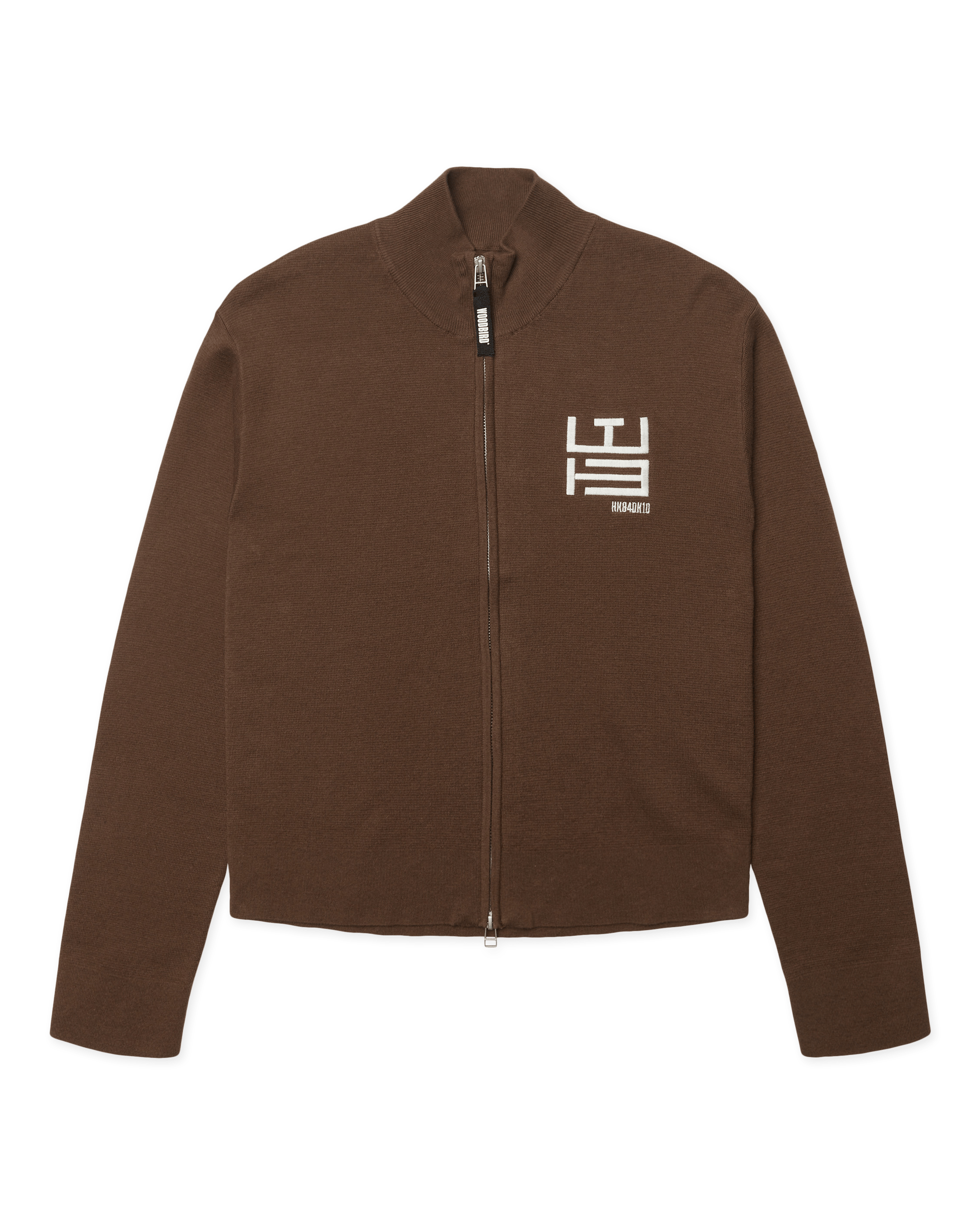 Woodbird Female WBFang Full Zip Cardigan Knits Brown