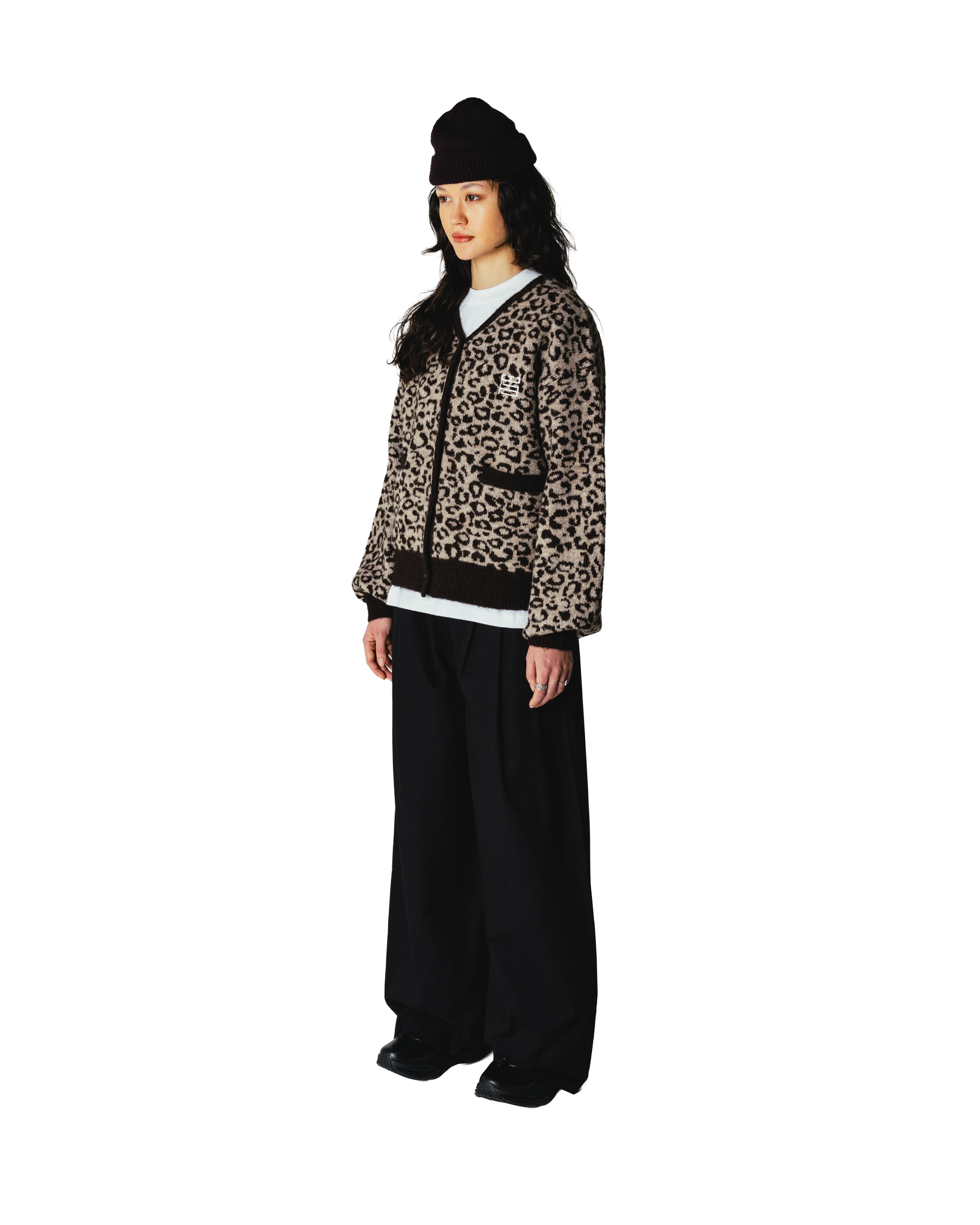 Woodbird Female WBFen Leo Cardigan Knits Sand-Fudge