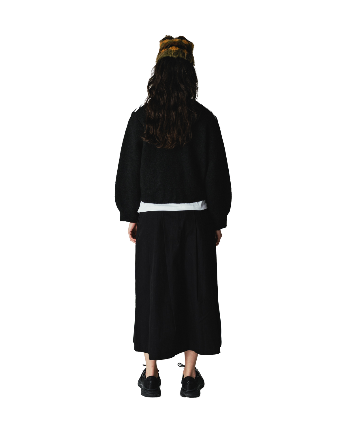 Woodbird Female WBFen Zebra Zip Cardigan Knits Black-White