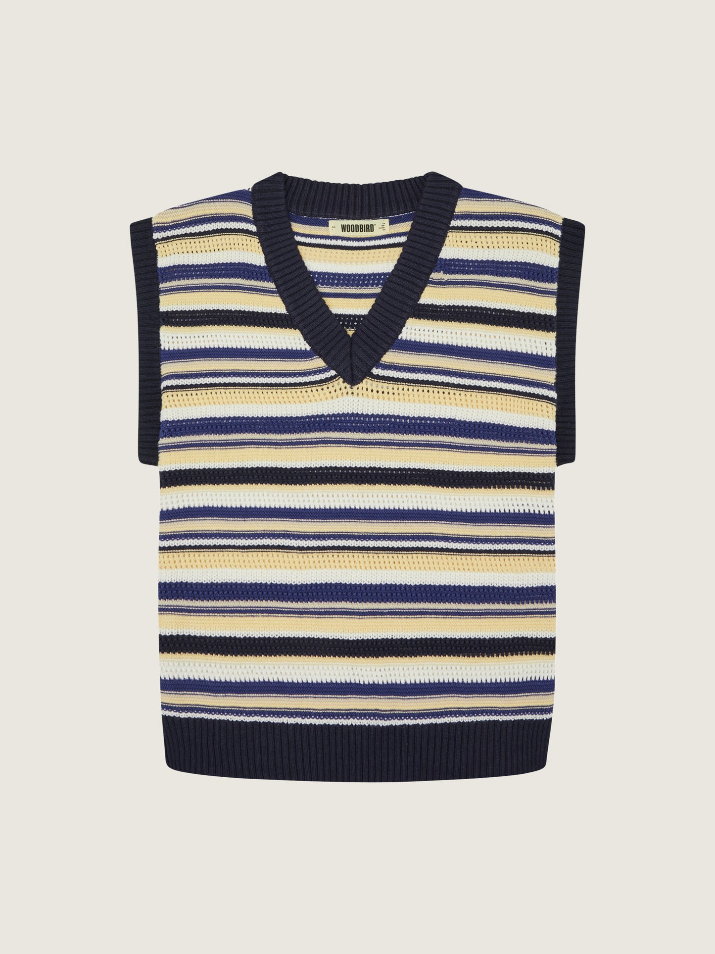 Woodbird WBFeng Structure Vest Knits Navy