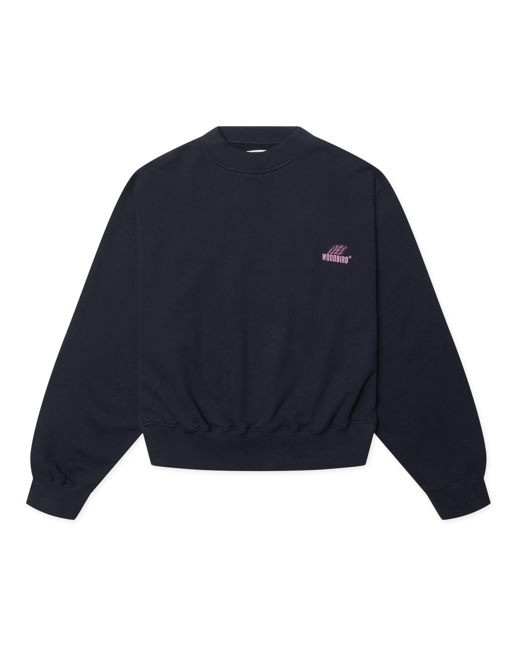 Woodbird Female WBFranka Action Crew Sweats Dark Navy