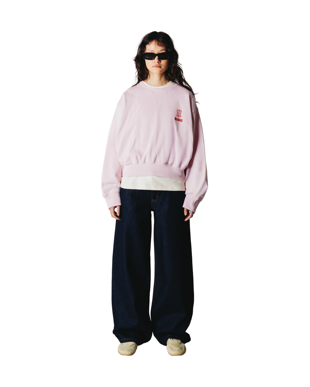 Woodbird Female WBFranka Tiger Crew Sweats Violet