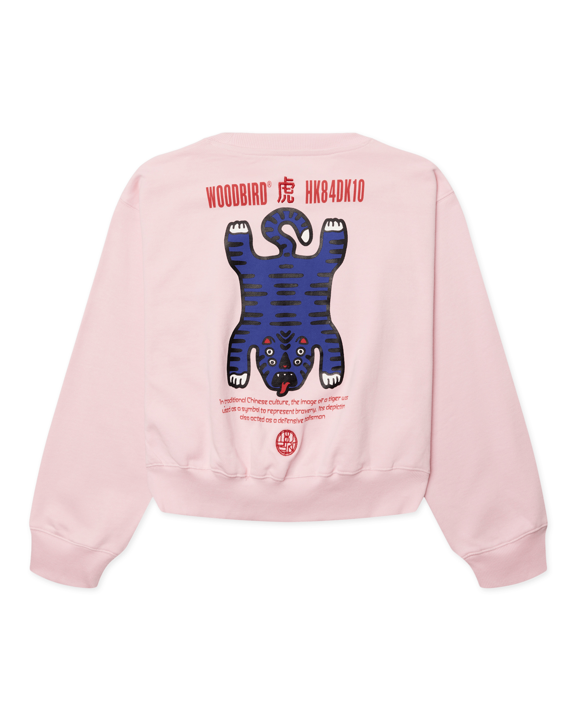 Woodbird Female WBFranka Tiger Crew Sweats Violet