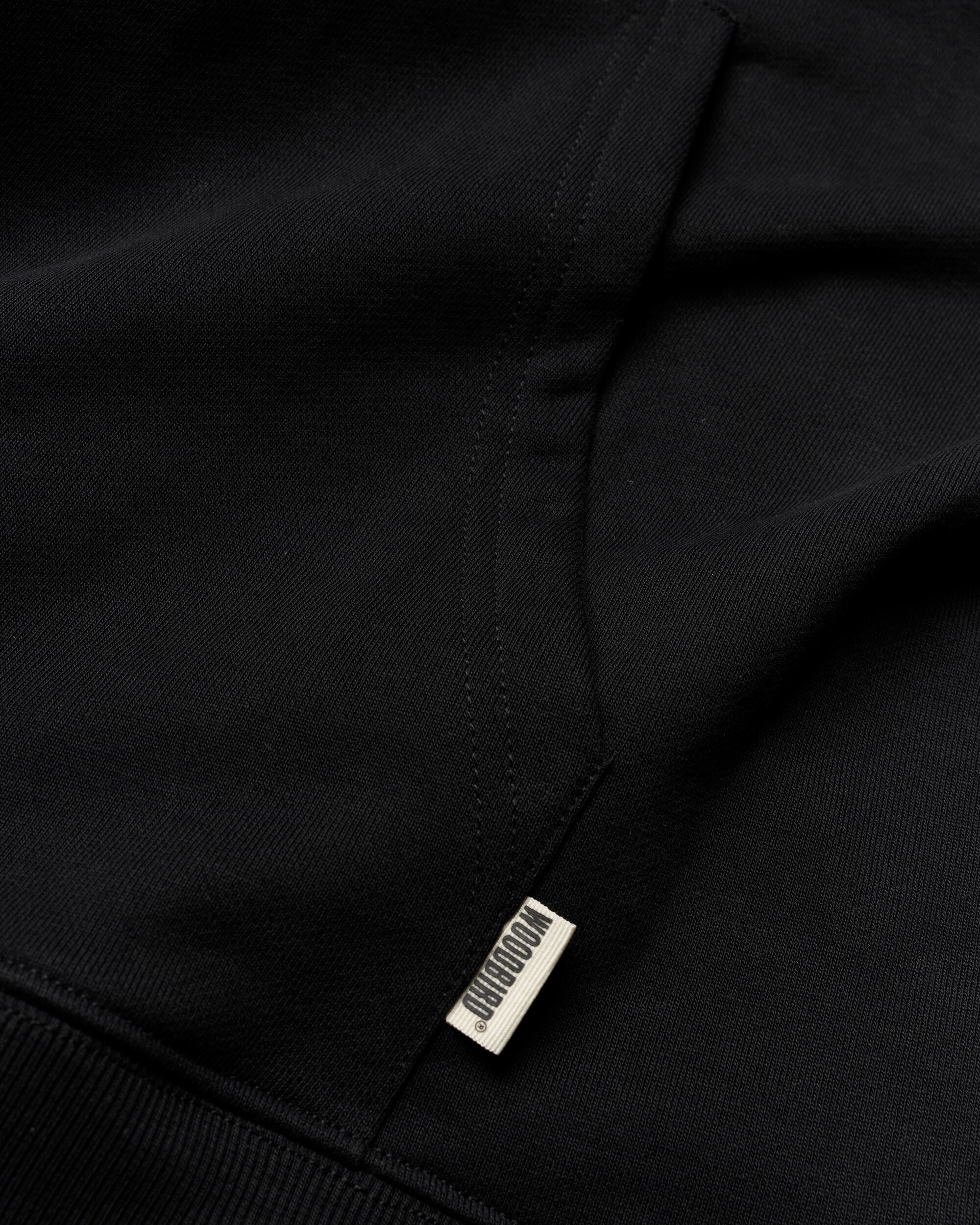 Woodbird WBFuji Base Zip Hoodie Sweats Black