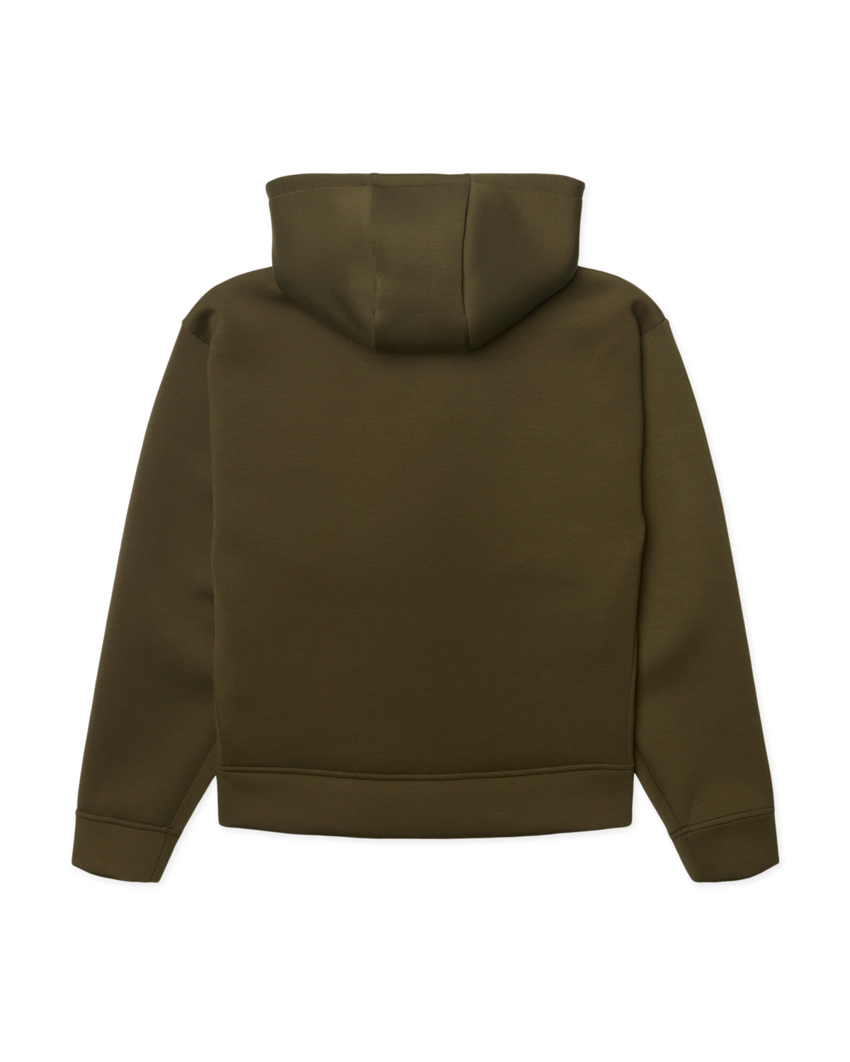 Woodbird WBFuji Scuba Zip Hoodie Sweats Dark Olive