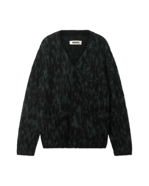 Woodbird WBGao JQ Cardigan Knits Green-Black