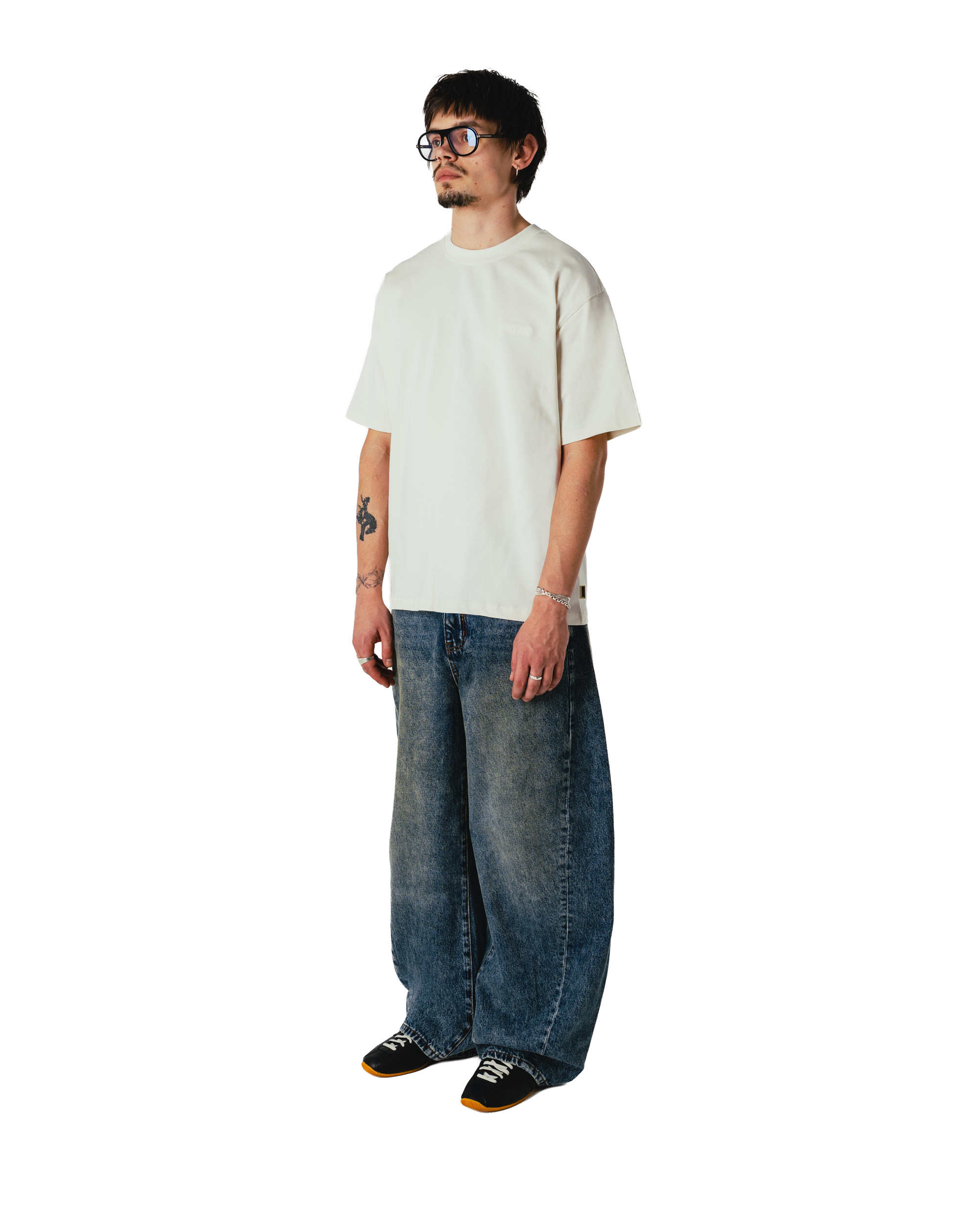 Woodbird WBGhat Twisted Jeans Jeans Blue Vintage