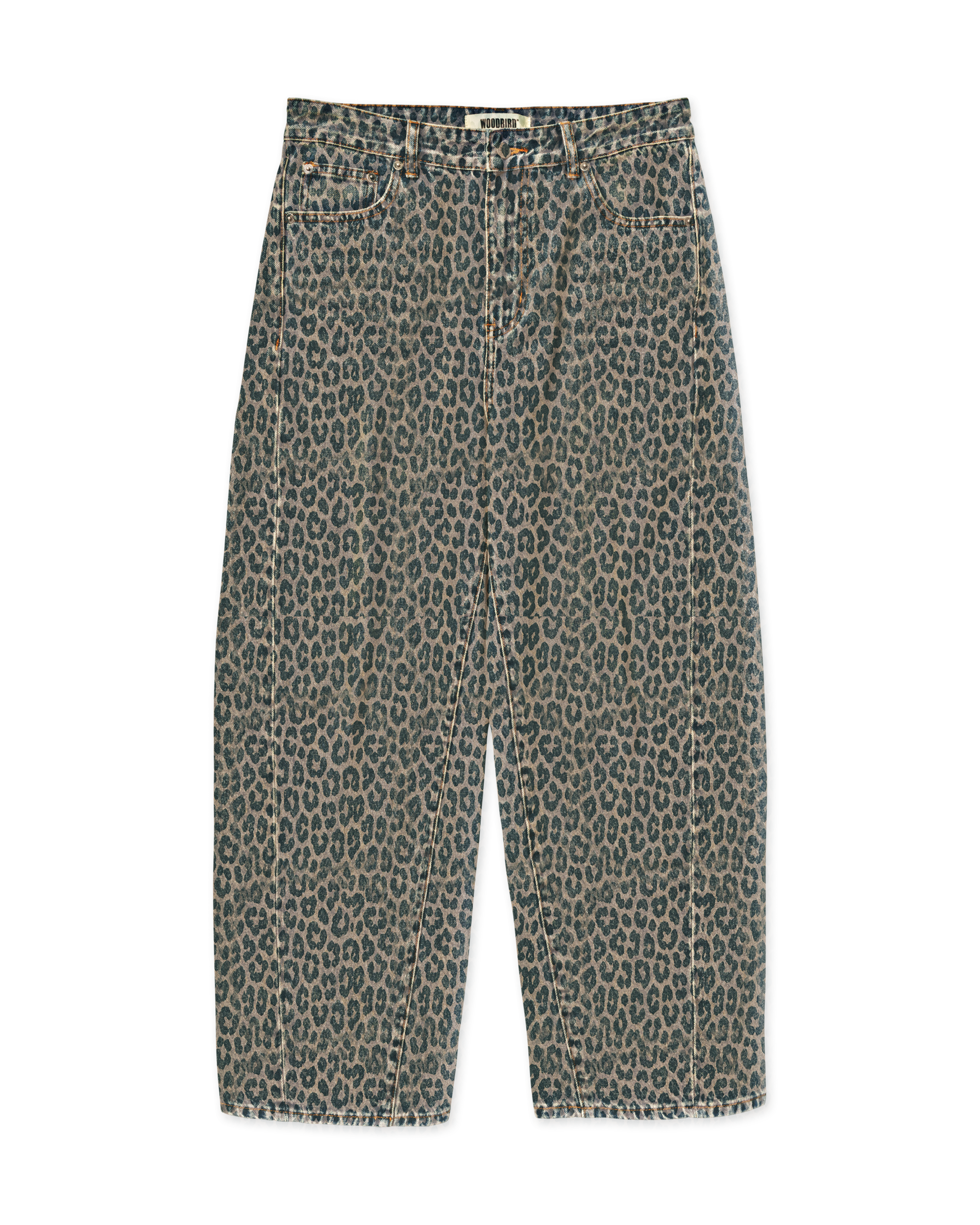 Woodbird WBGhat Twisted Leo Jeans Jeans Black-Yellow
