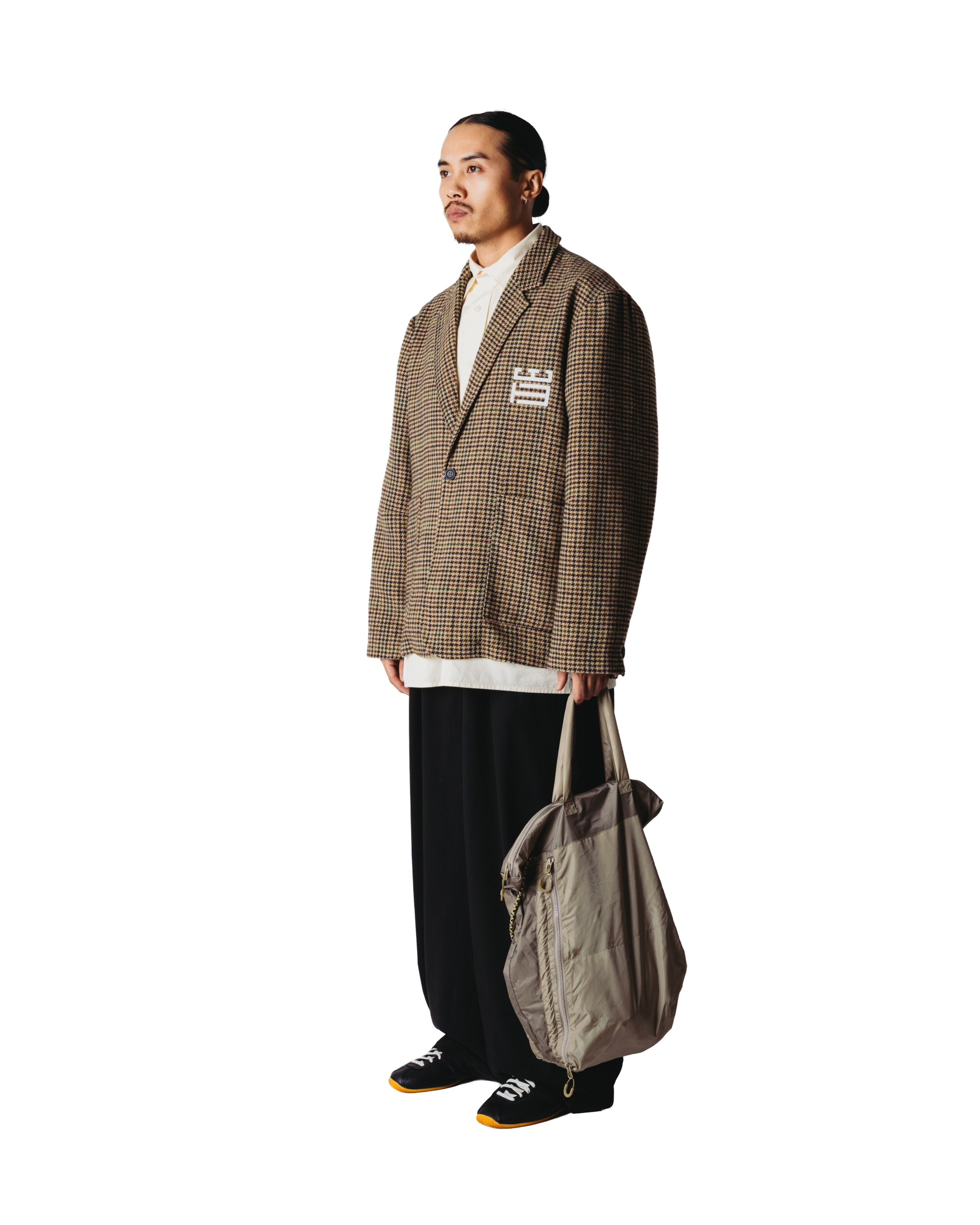 Woodbird WBGing Check Blazer Jackets Brown-Green